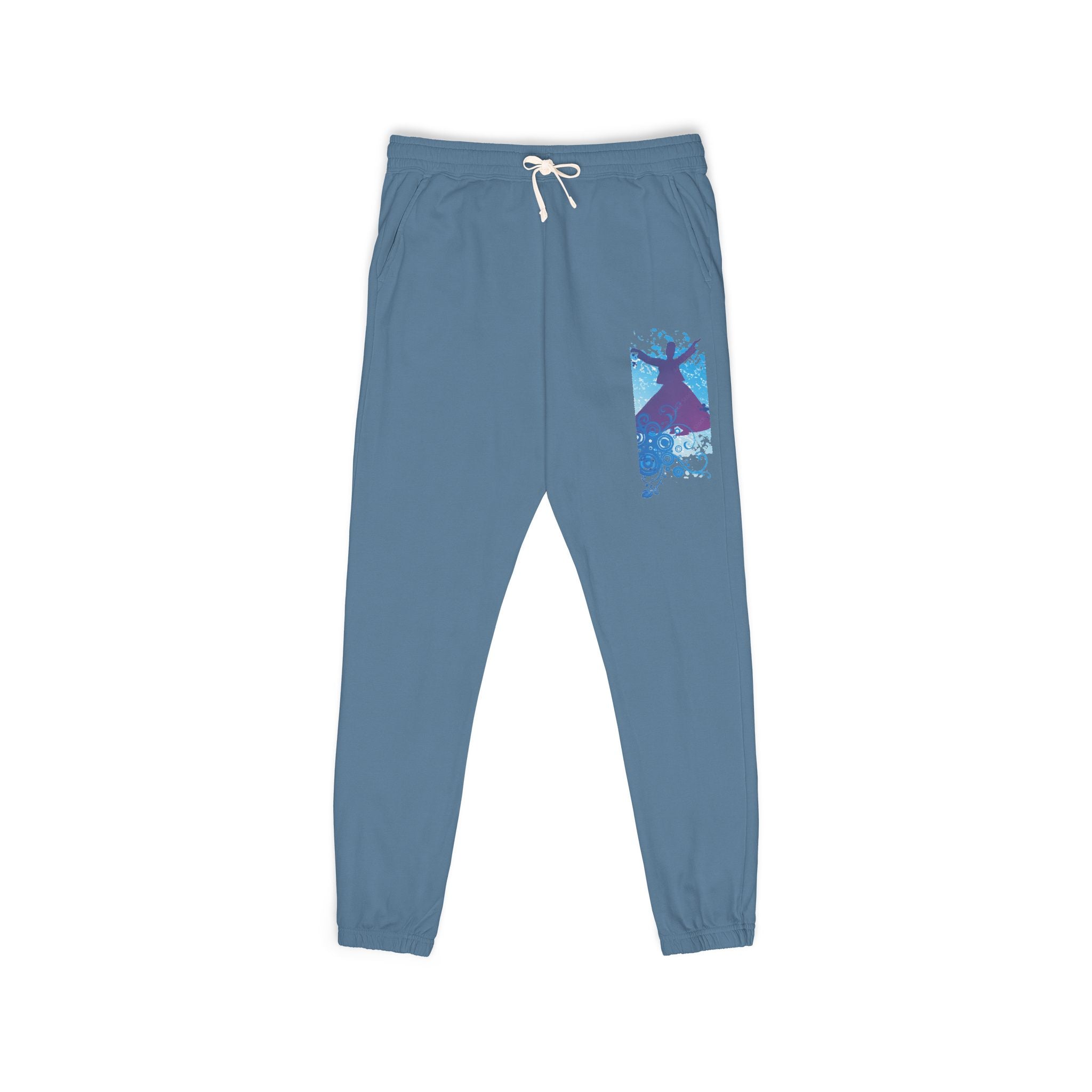 Garment-Dyed Fleece Sweatpants for Relaxation, Cozy Lounge Wear, Everyday Comfort, Gift for Chill Days, Perfect for Home and Travel