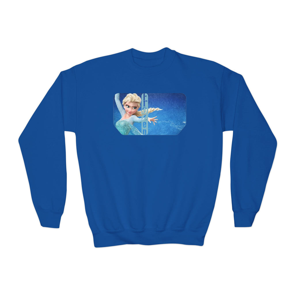 Frozen Elsa Youth Crewneck Sweatshirt