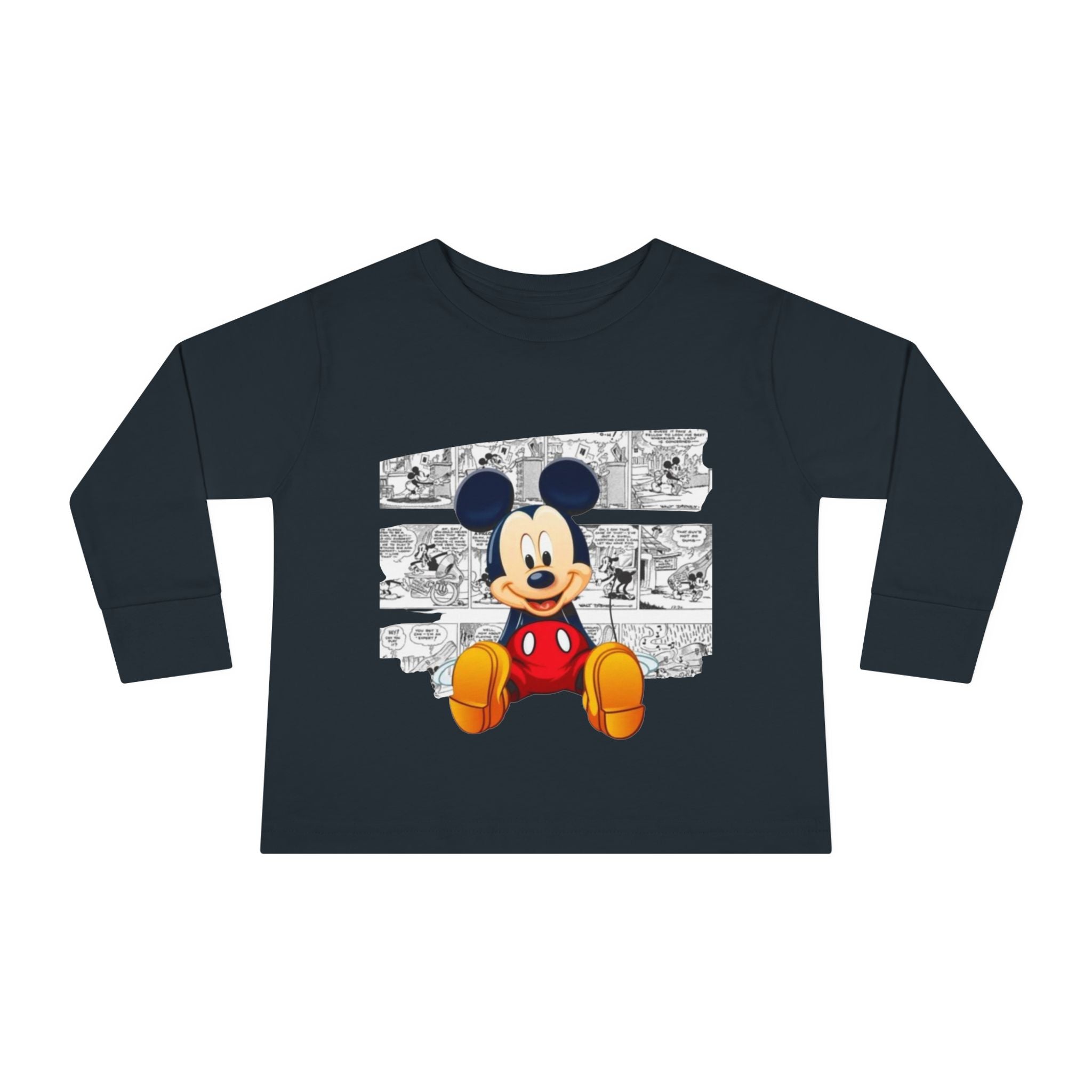 Mickey Mouse Toddler Long Sleeve Tee - Fun and Cozy Casual Wear