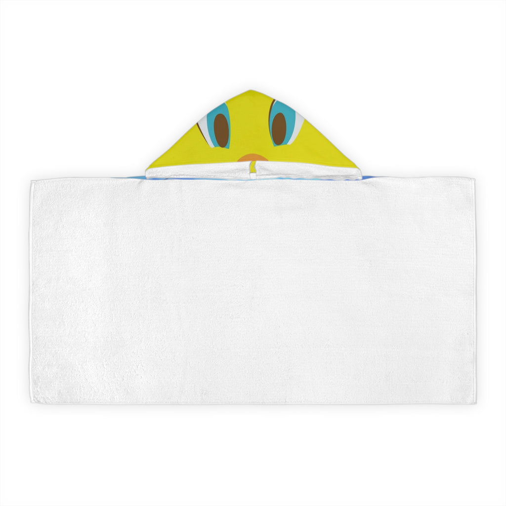 Tweety Hooded Youth Towel — Cute Cartoon Bath & Beach Wrap for Kids