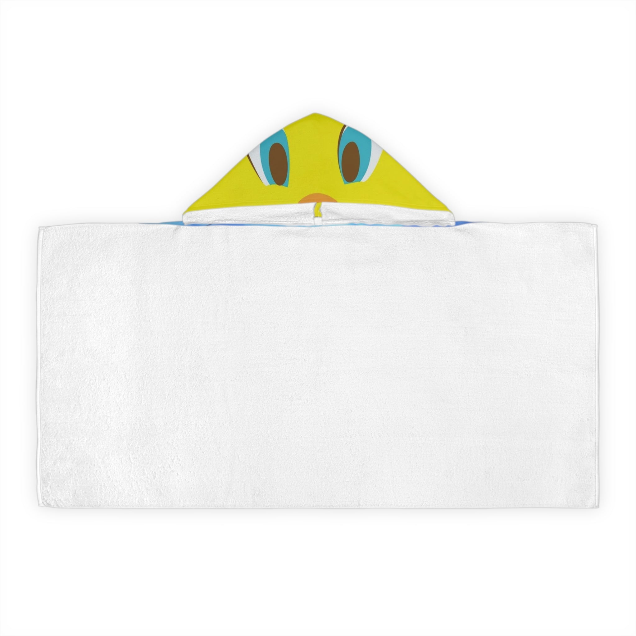 Tweety Hooded Youth Towel — Cute Cartoon Bath & Beach Wrap for Kids