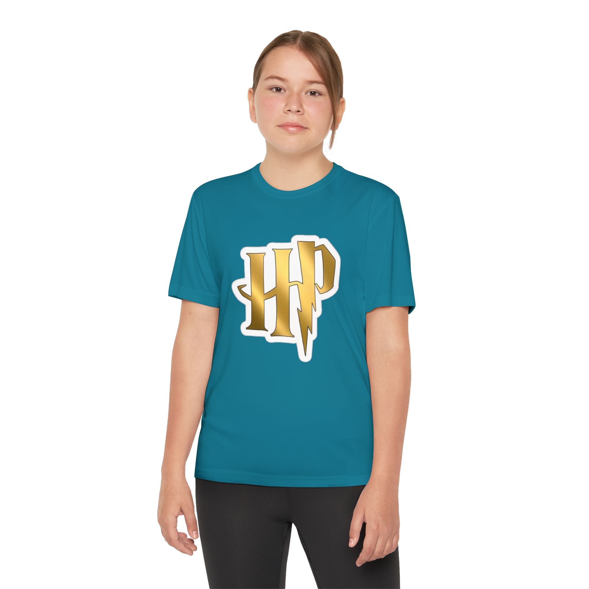 Harry Potter Youth Tee — Hogwarts Crest Back Graphic