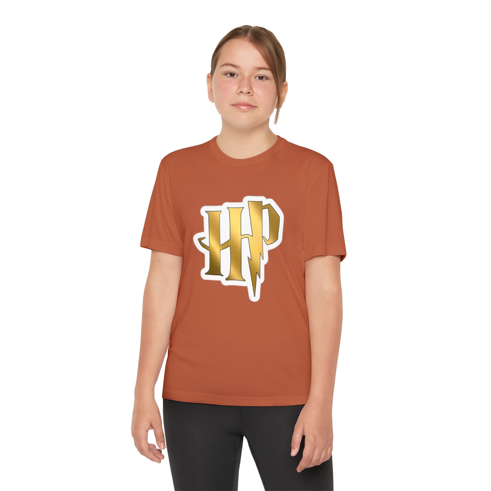 Harry Potter Youth Tee — Hogwarts Crest Back Graphic
