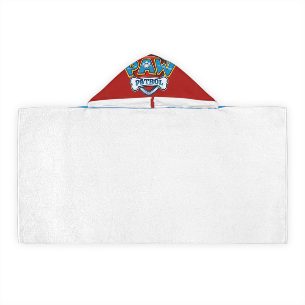 Paw Patrol Kids Hooded Towel – Youth Bath & Beach Wrap with Hooded Chase, Marshall & Friends