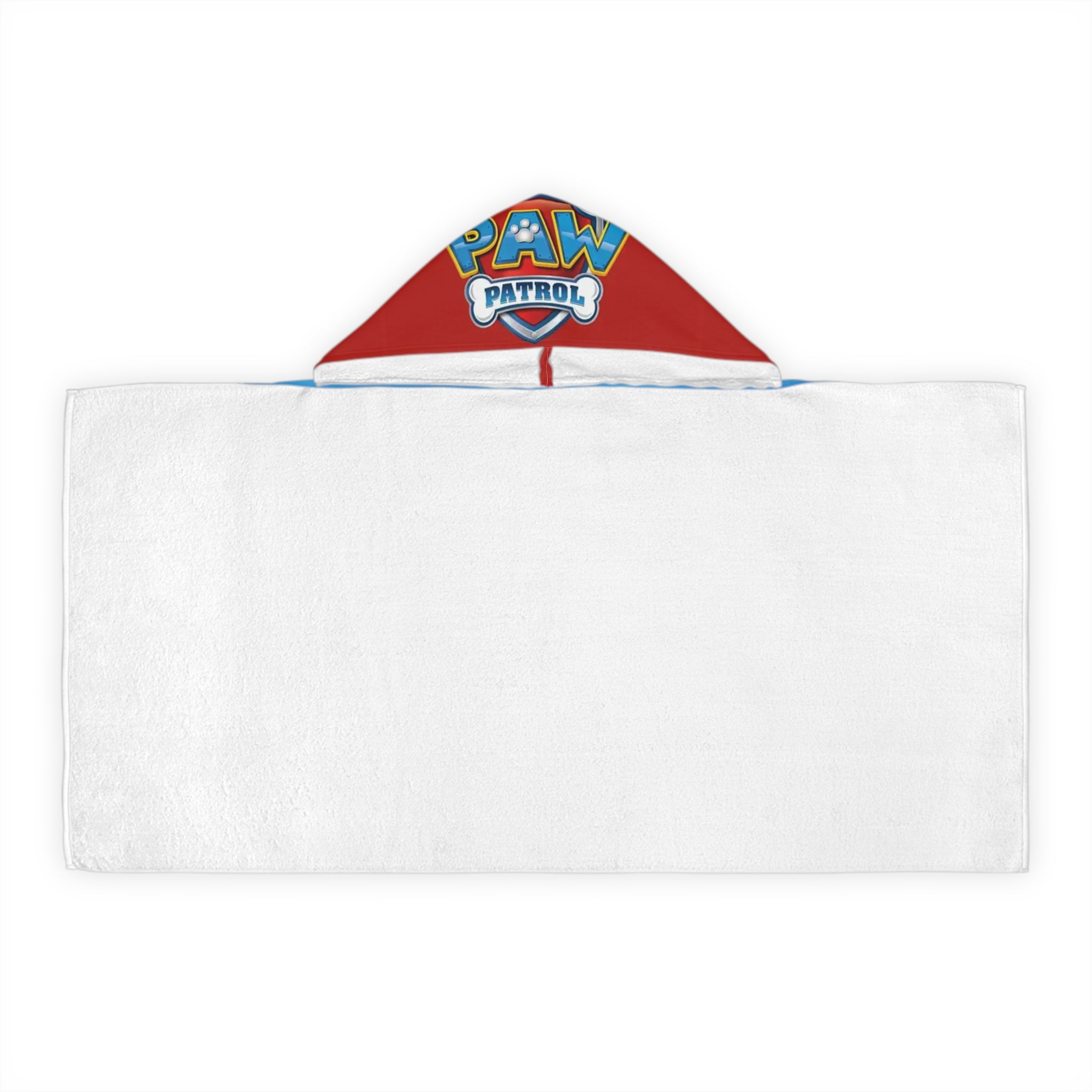 Paw Patrol Kids Hooded Towel – Youth Bath & Beach Wrap with Hooded Chase, Marshall & Friends