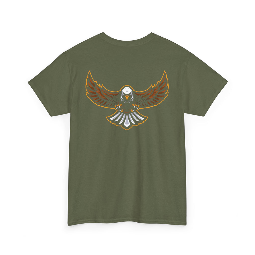 Eagle Graphic Unisex Heavy Cotton Tee - Lead The Sky