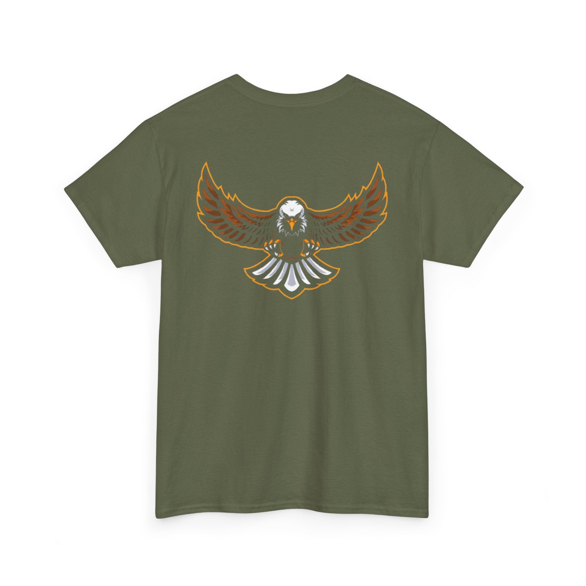 Eagle Graphic Unisex Heavy Cotton Tee - Lead The Sky