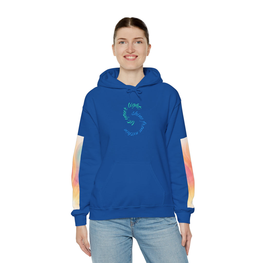 Vibrant Gradient Hooded Sweatshirt - Cozy Layer, Perfect for Casual Days, Gift for Art Lovers, Unisex Style, Spring Fashion, Everyday [...]