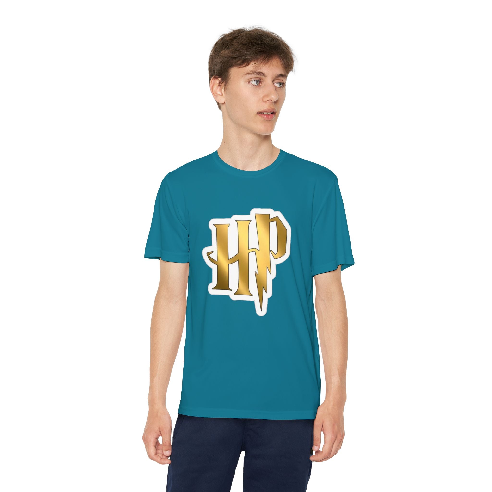 Harry Potter Youth Tee — Hogwarts Crest Back Graphic