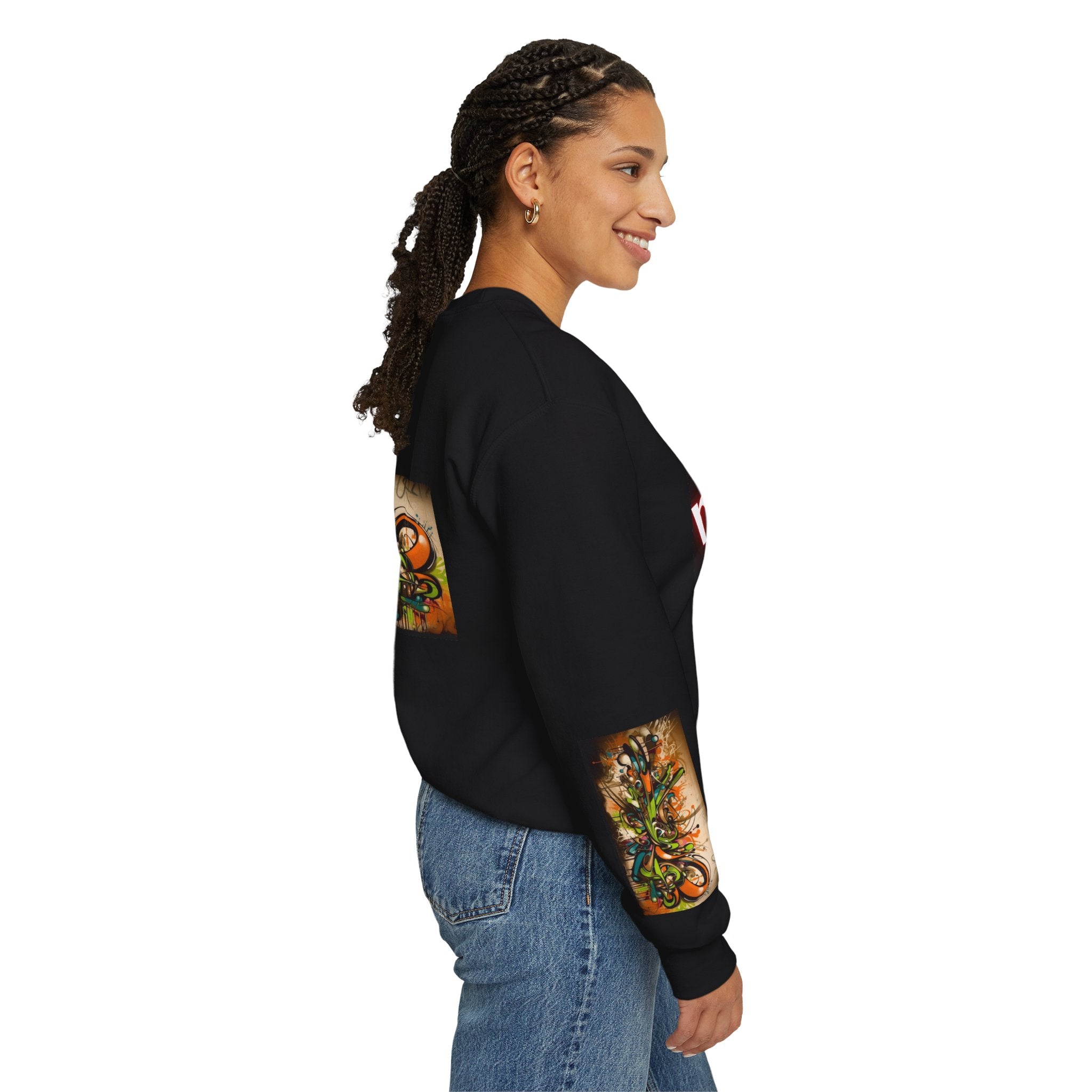 Making Magic Crewneck Sweatshirt | Unisex Graphic Sweater for Creative Souls