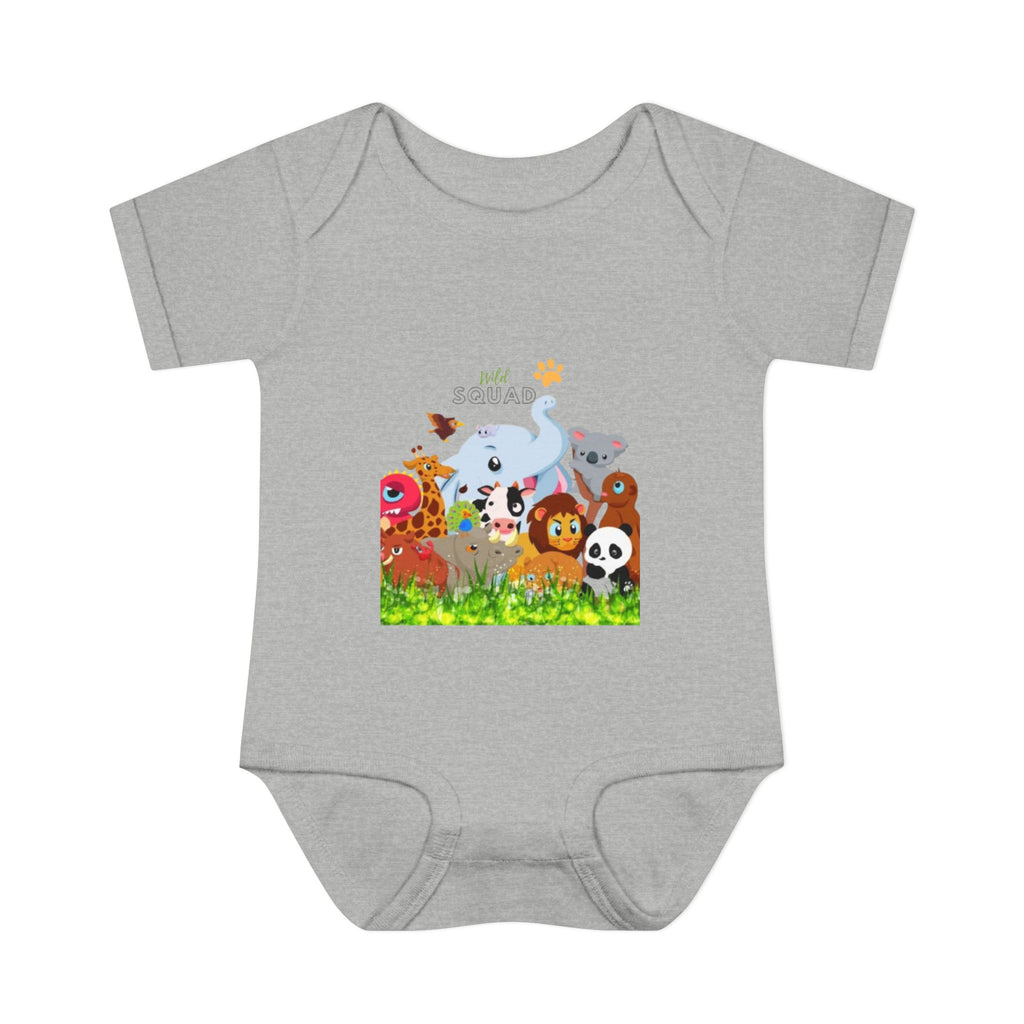 Cute Animal Print Infant Bodysuit - Adorable Baby Gift