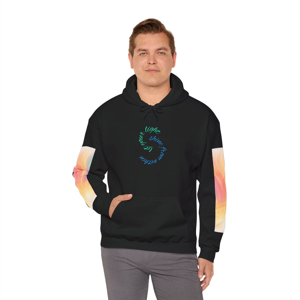 Vibrant Gradient Hooded Sweatshirt - Cozy Layer, Perfect for Casual Days, Gift for Art Lovers, Unisex Style, Spring Fashion, Everyday [...]