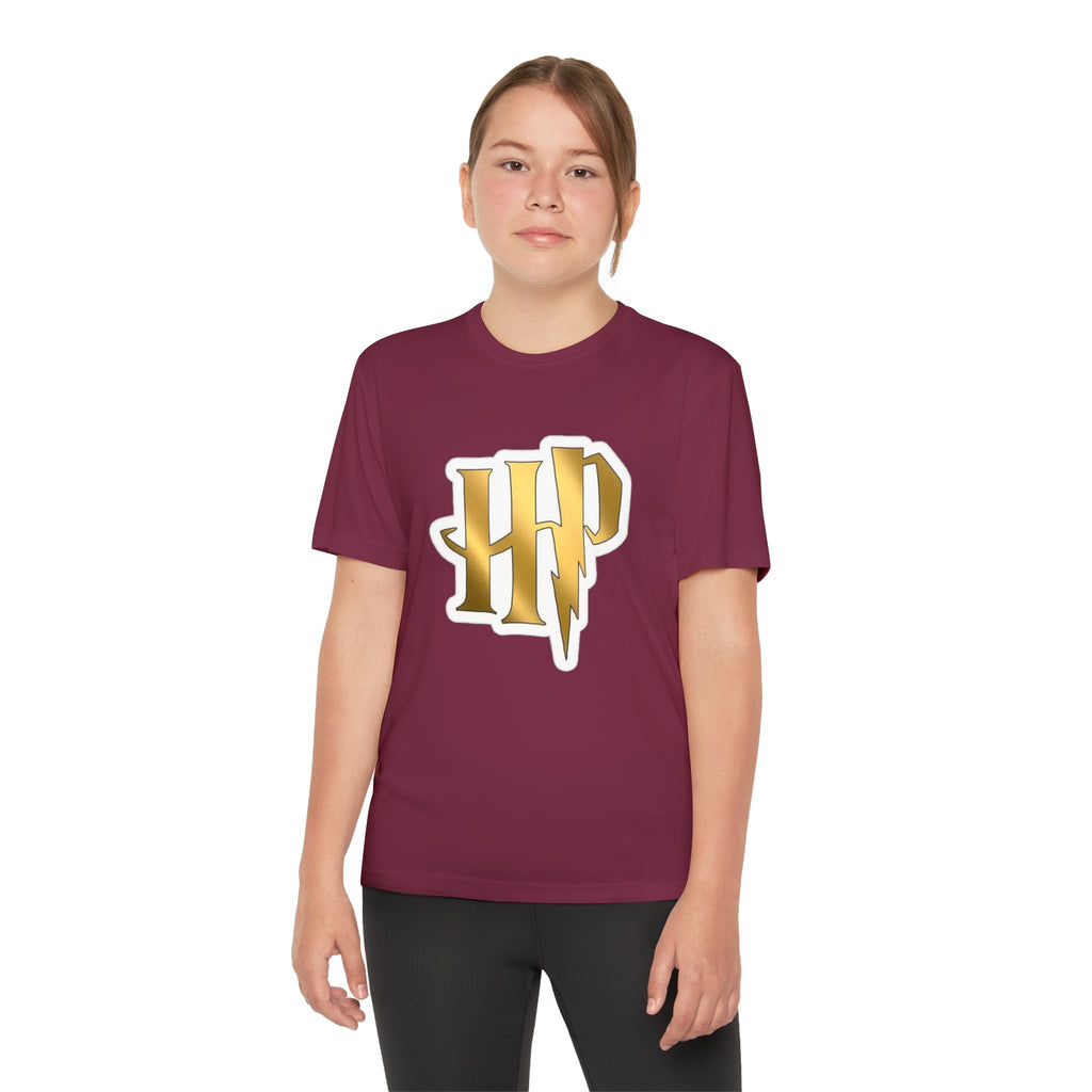 Harry Potter Youth Tee — Hogwarts Crest Back Graphic