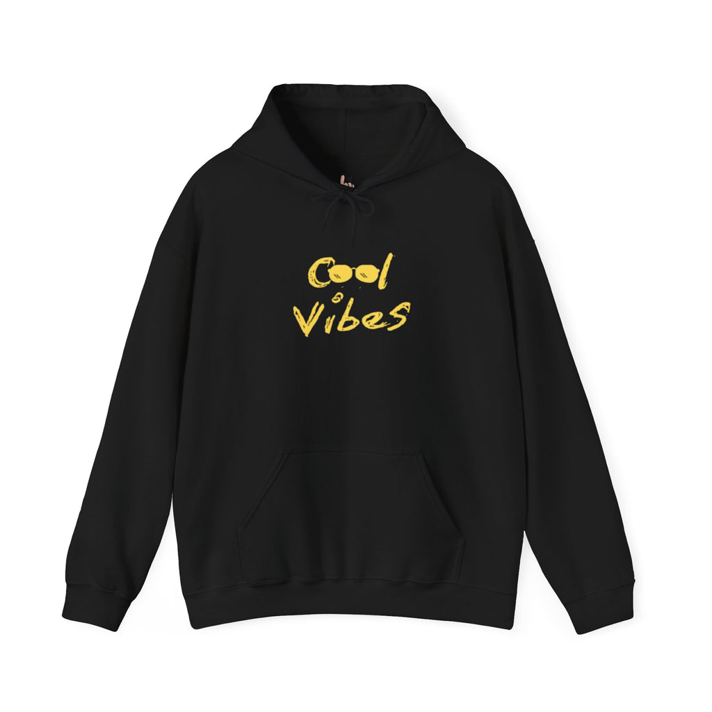 Unisex Cool Vibes Hoodie – Casual Graphic Pullover Sweatshirt