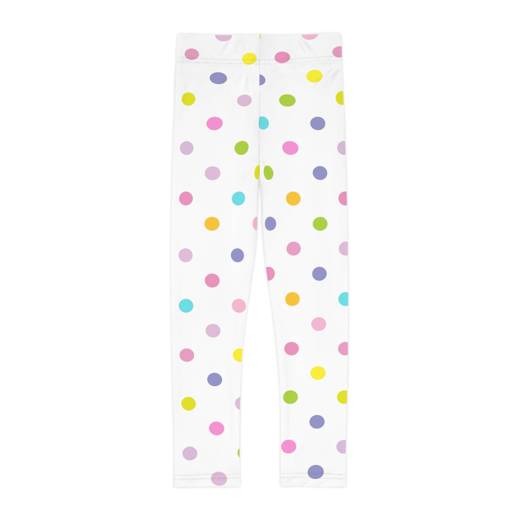 Colorful Polka Dot Kids Leggings