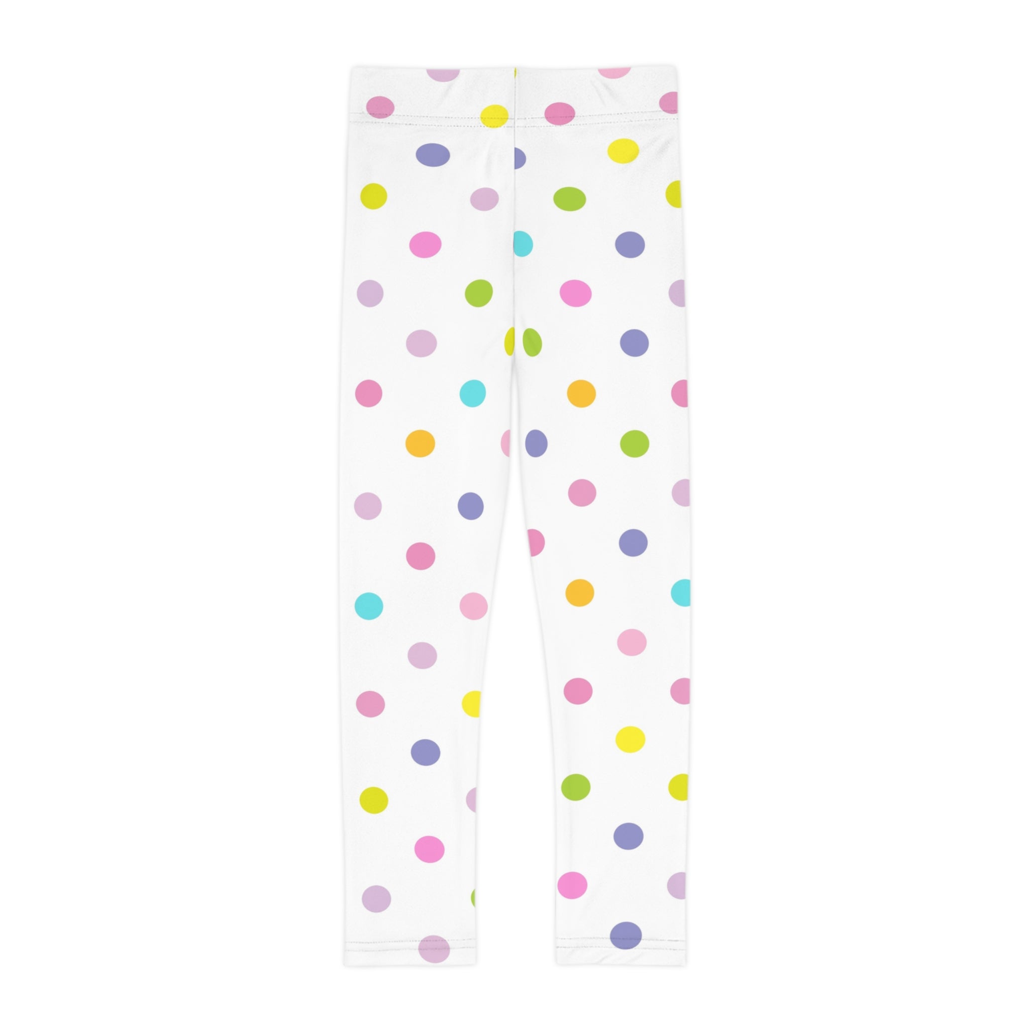 Colorful Polka Dot Kids Leggings