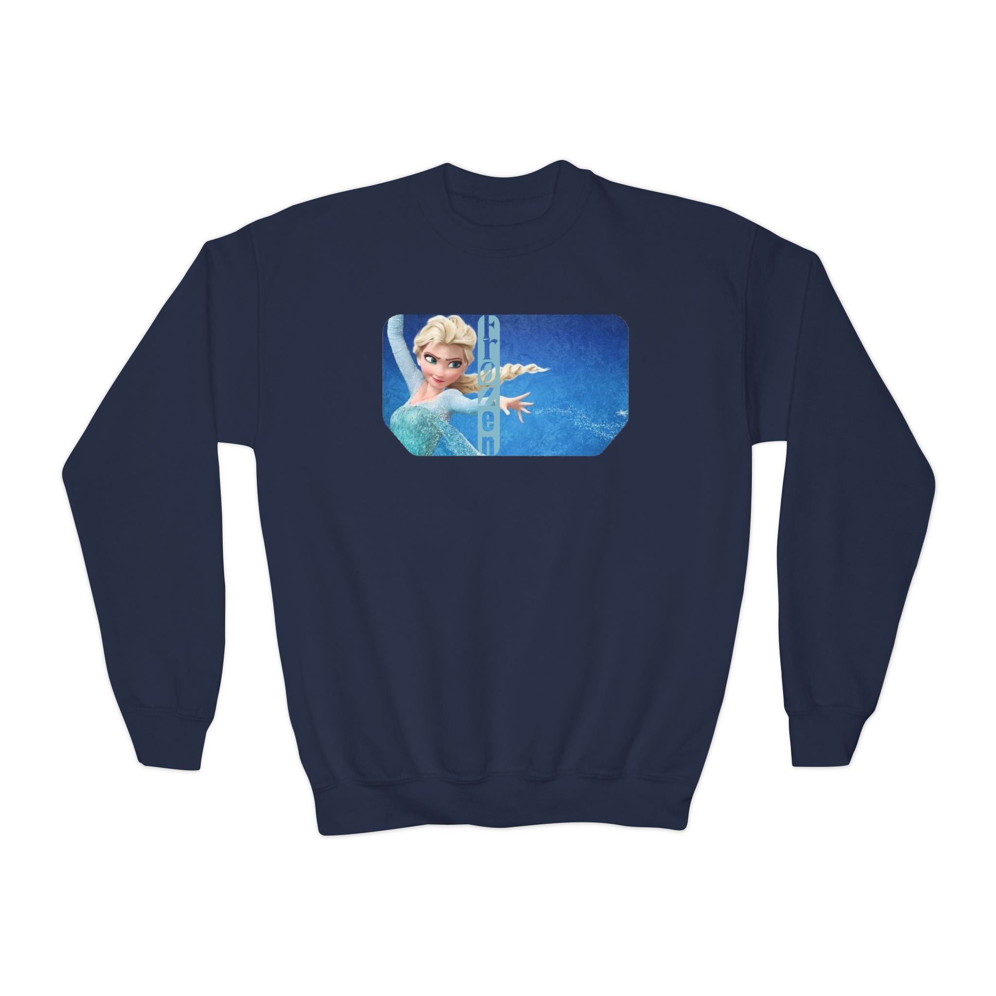 Frozen Elsa Youth Crewneck Sweatshirt