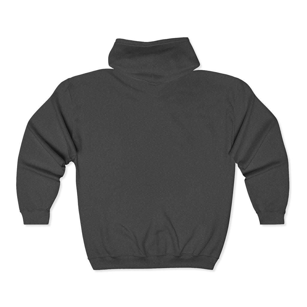 Cozy Unisex Full Zip Hoodie for Casual Comfort