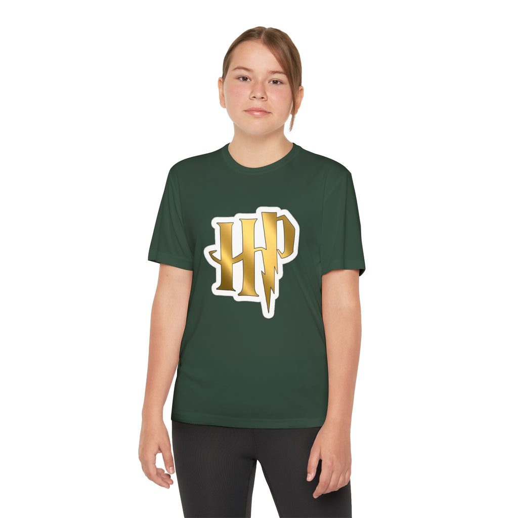 Harry Potter Youth Tee — Hogwarts Crest Back Graphic