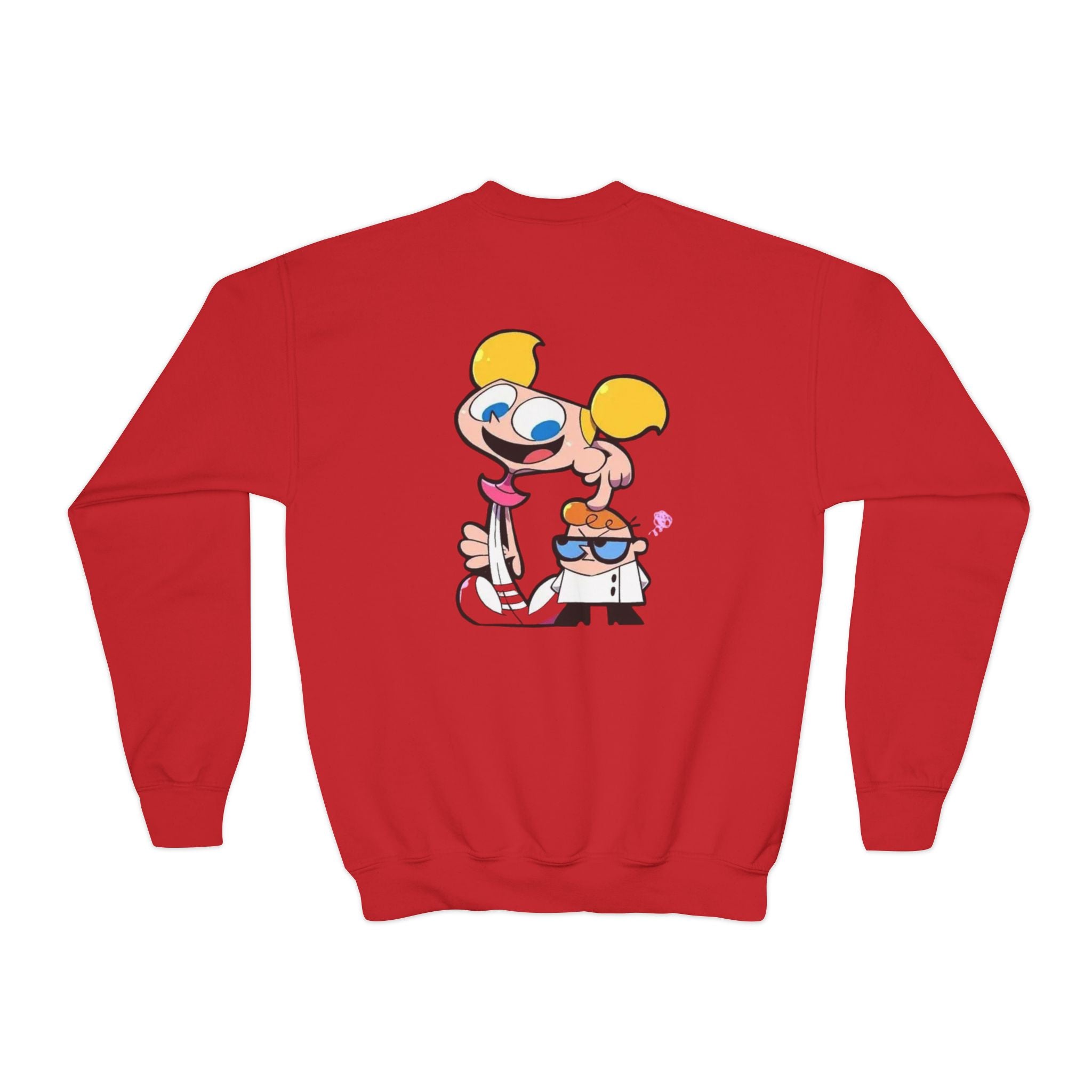 Big Strategy Youth Crewneck Sweatshirt - Fun Cartoon Design