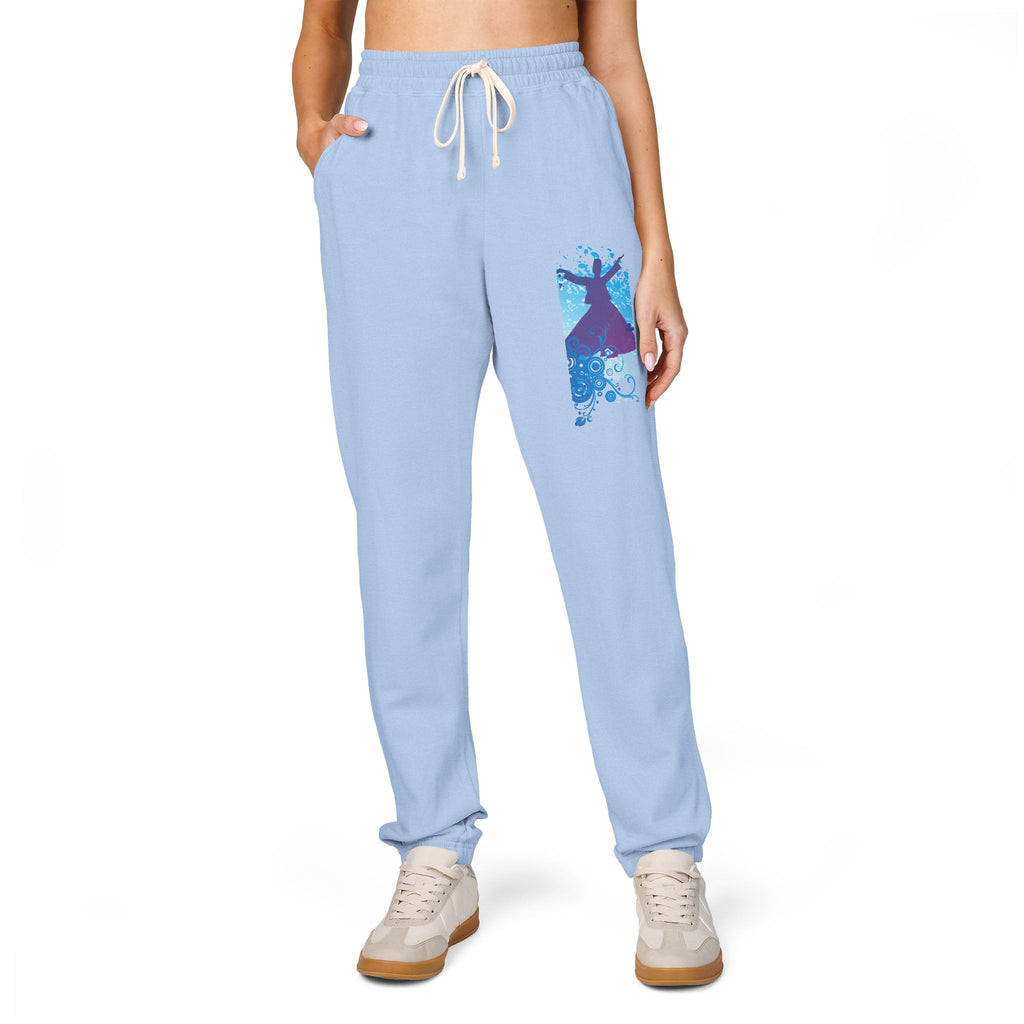 Garment-Dyed Fleece Sweatpants for Relaxation, Cozy Lounge Wear, Everyday Comfort, Gift for Chill Days, Perfect for Home and Travel