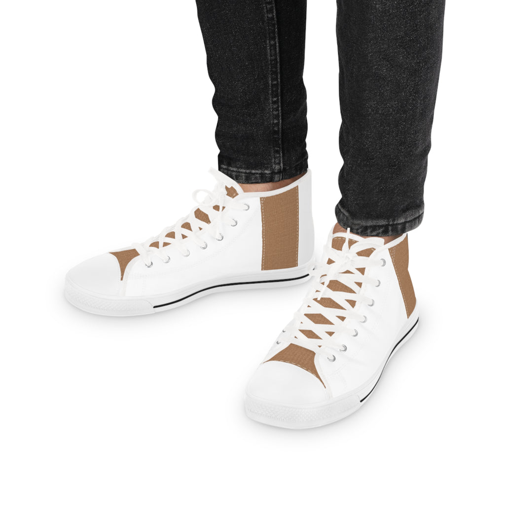 Stylish Brown High Top Sneakers for Men