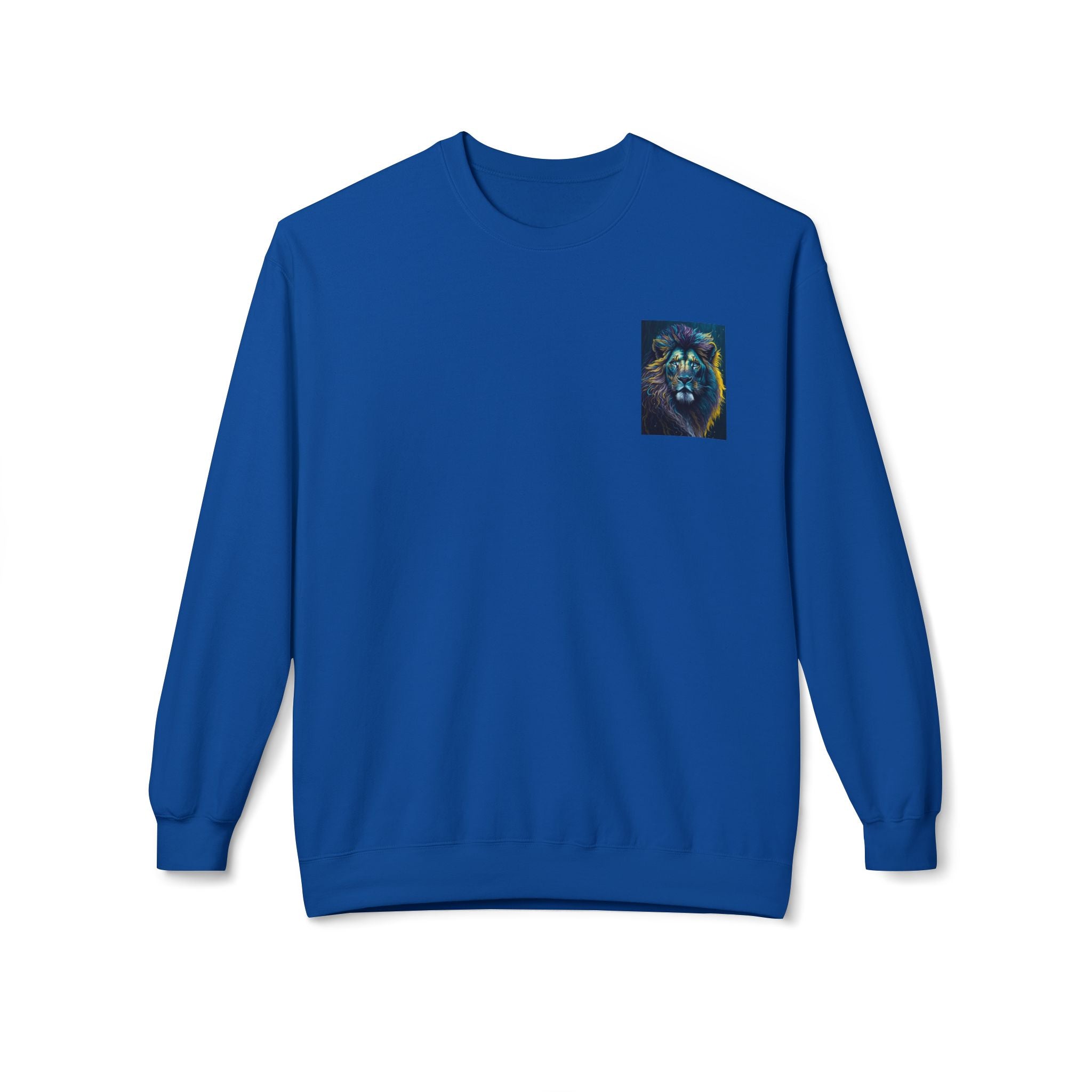 Vibrant Lion Crewneck Sweatshirt, Cozy Fleece Sweatshirt for Animal Lovers, Gift for Wildlife Enthusiasts, Stylish Casual Wear, [...]