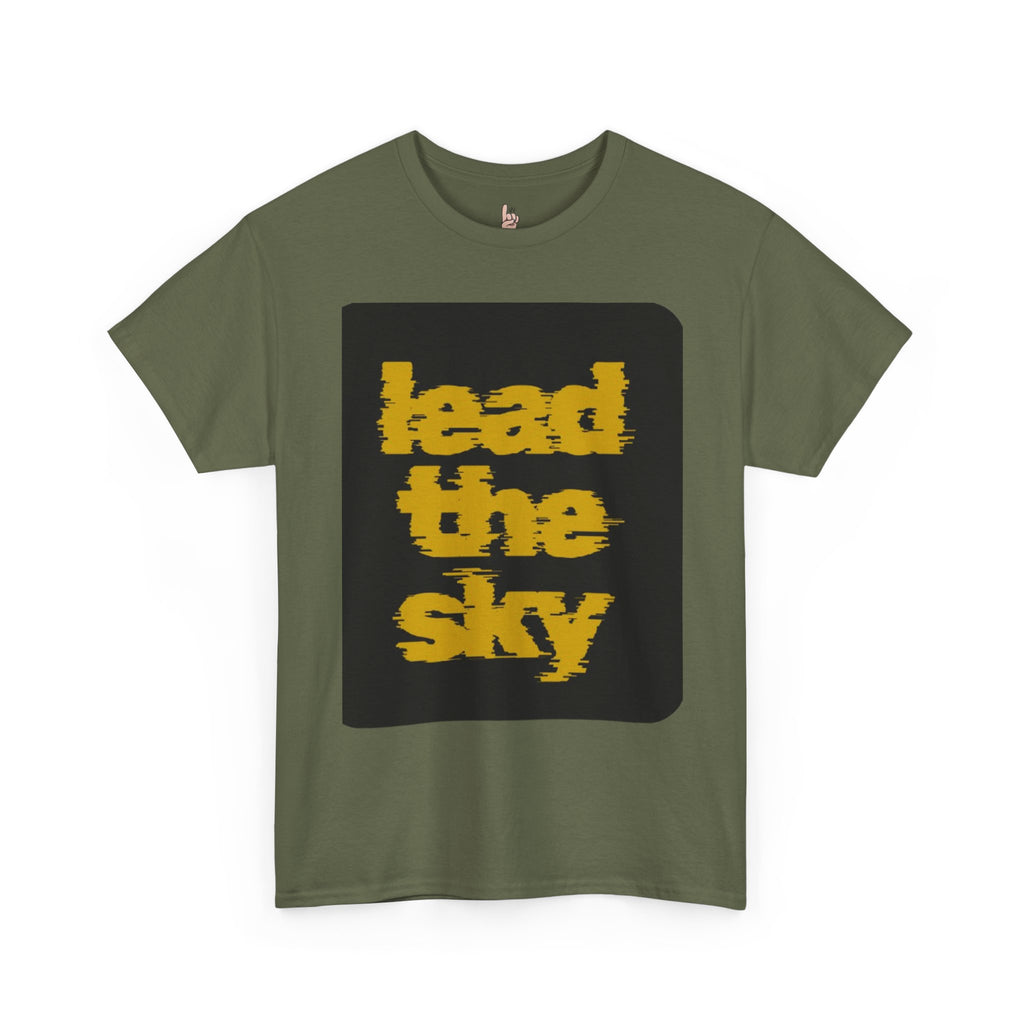 Eagle Graphic Unisex Heavy Cotton Tee - Lead The Sky