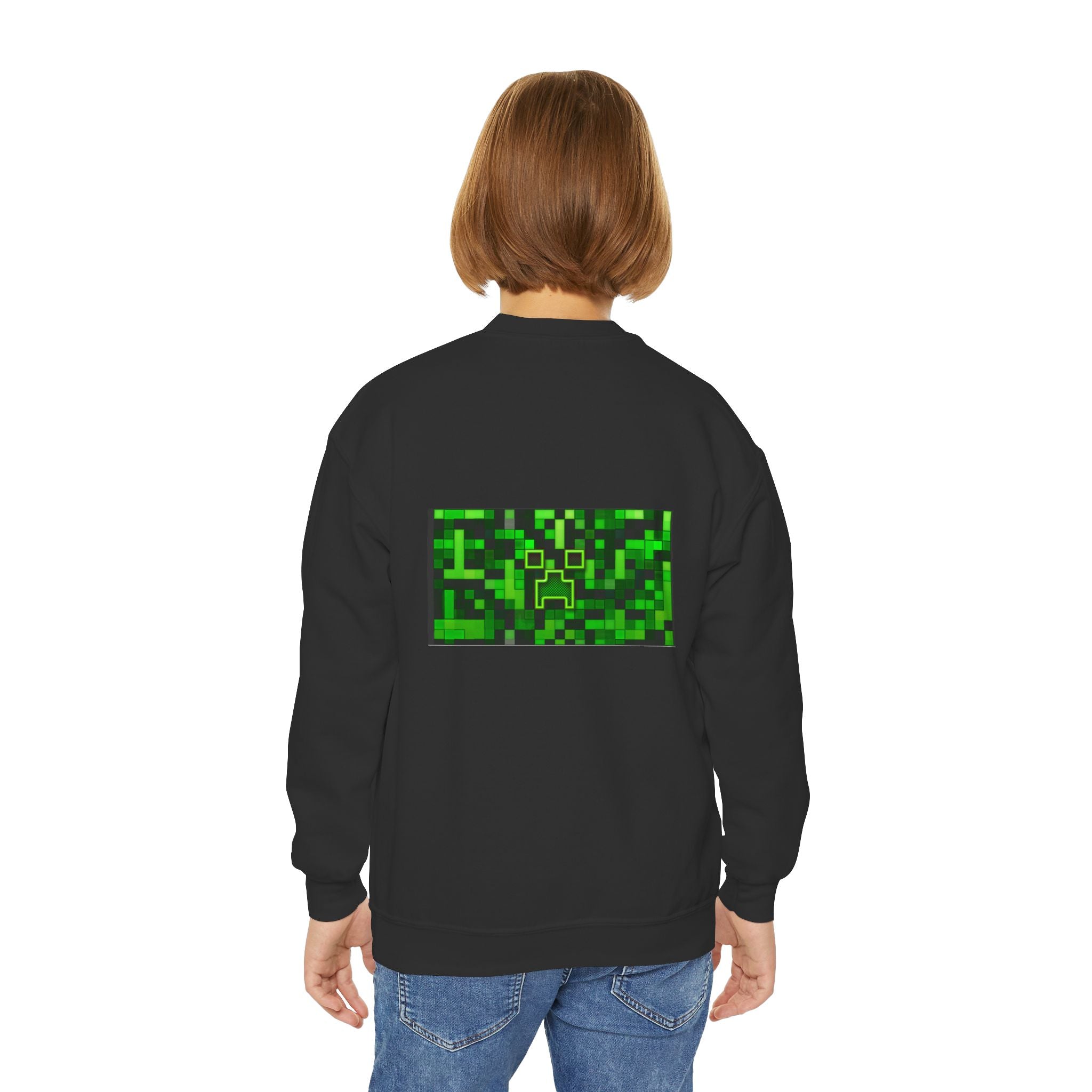 Glow-in-the-Dark Youth Crewneck Sweatshirt