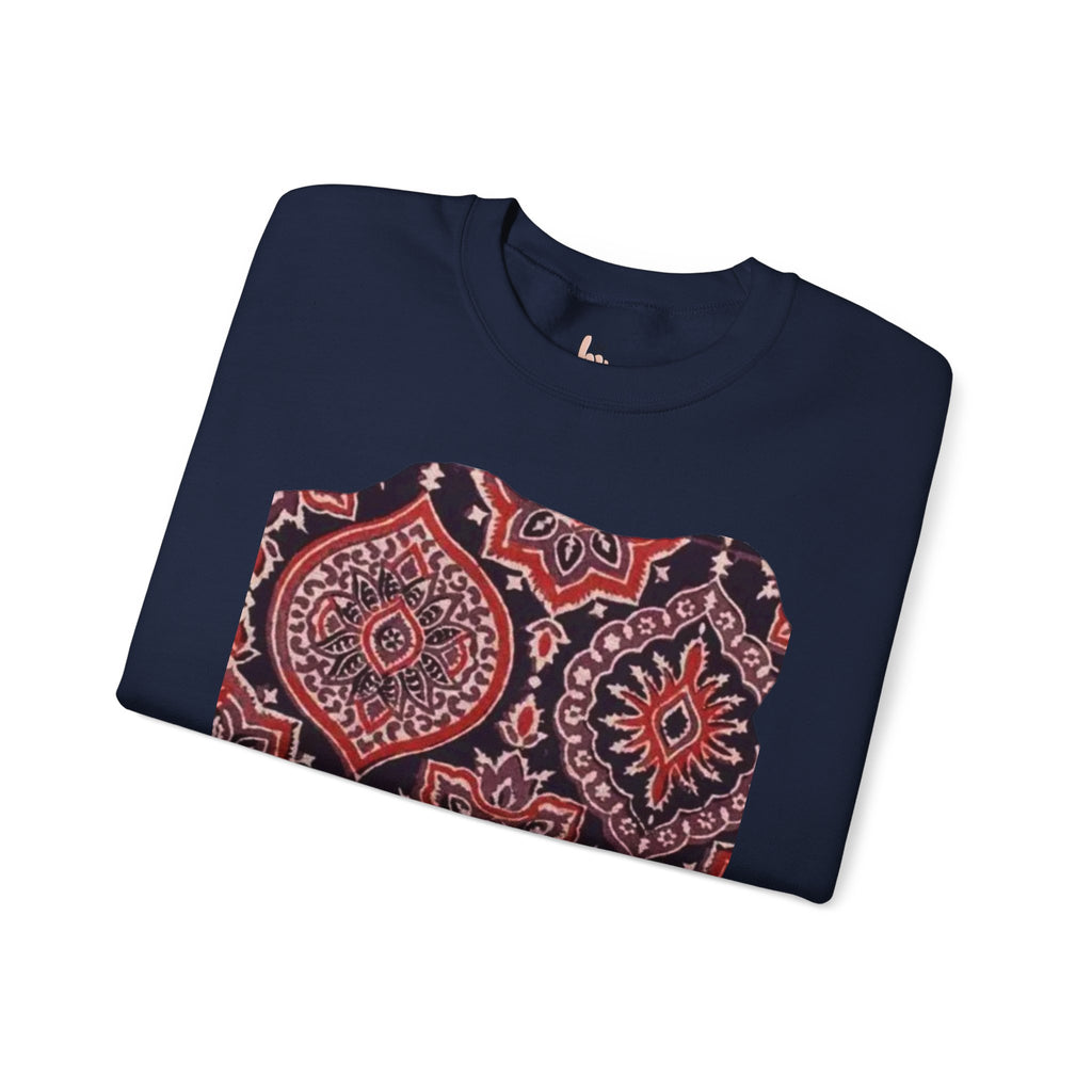 Stylish Boho Crewneck Sweatshirt - Cozy Layer, Unisex Fashion, Fall Essential, Unique Gift, Casual Lifestyle