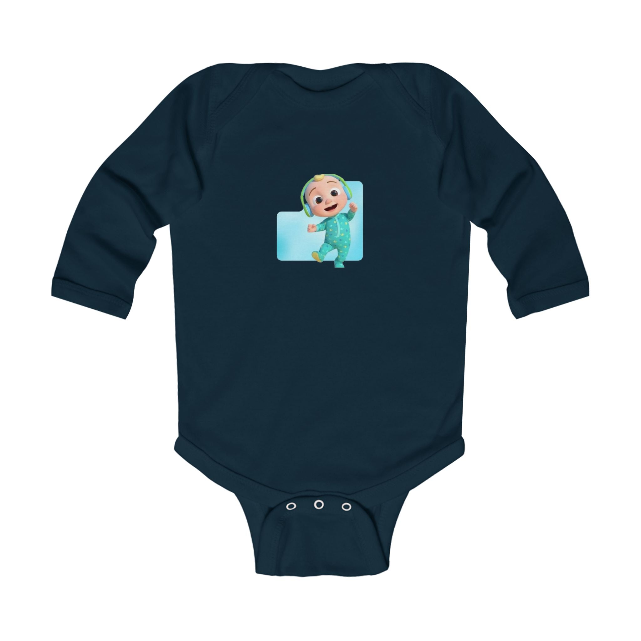 Cocomelon Infant Long Sleeve Bodysuit - Colorful Baby Onesie