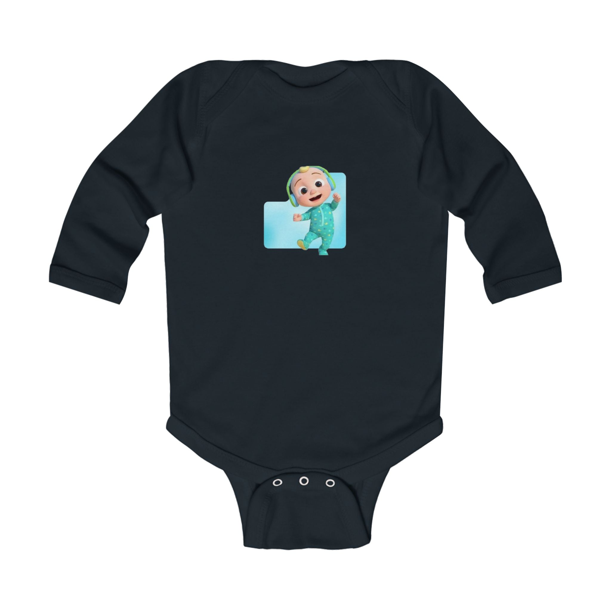Cocomelon Infant Long Sleeve Bodysuit - Colorful Baby Onesie