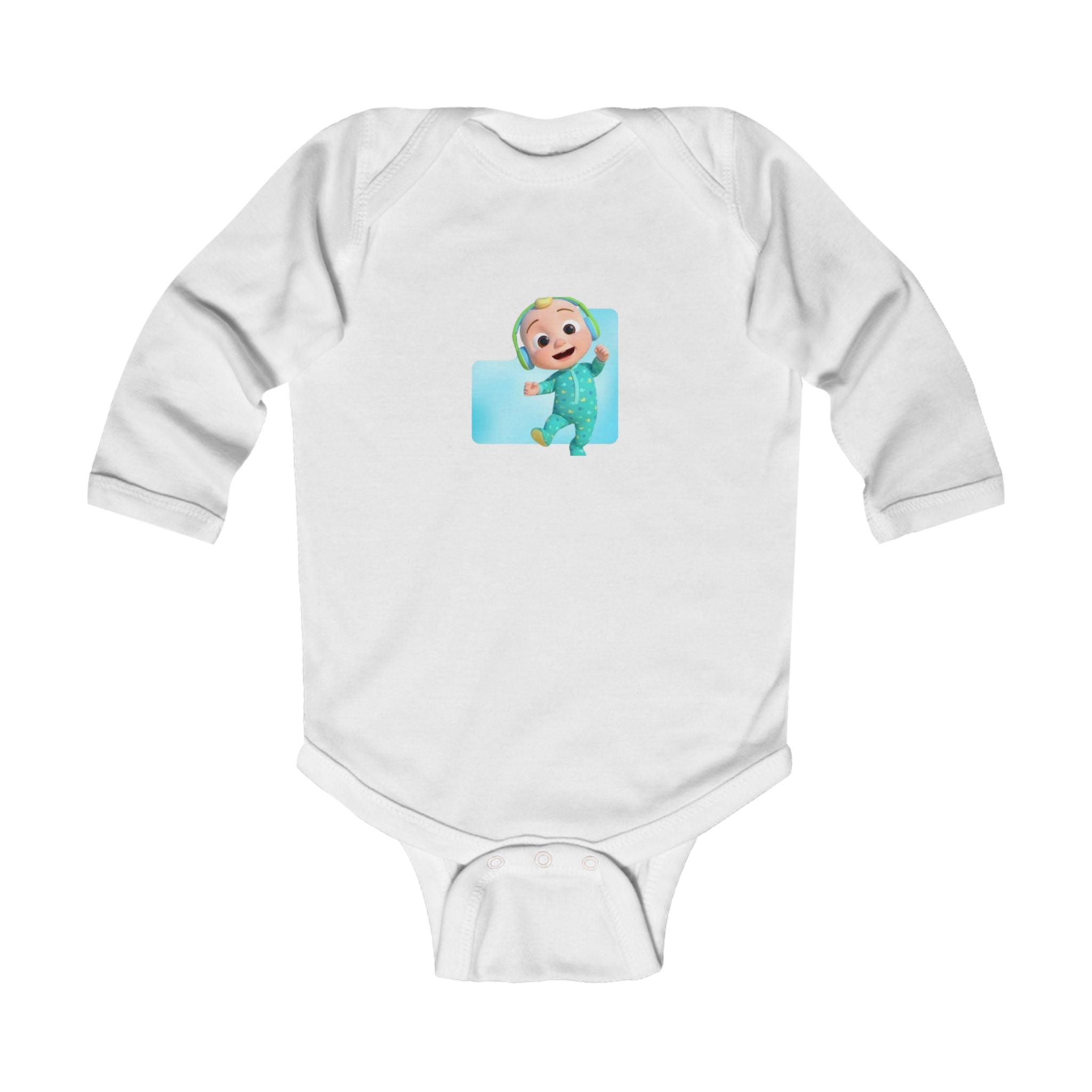 Cocomelon Infant Long Sleeve Bodysuit - Colorful Baby Onesie