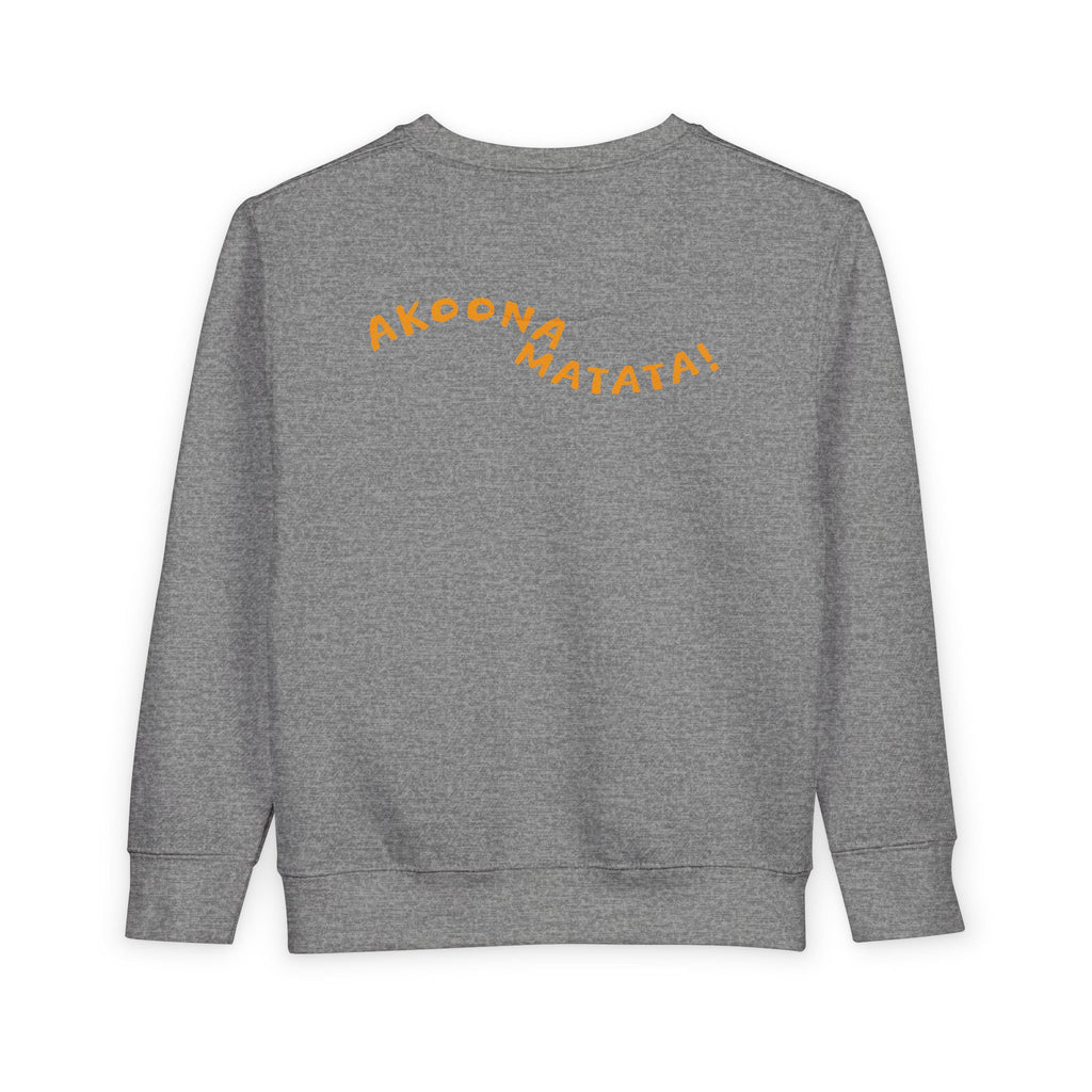Lion King Toddler Sweatshirt with 'Akuna Matata'