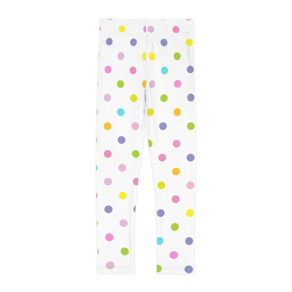 Colorful Polka Dot Kids Leggings
