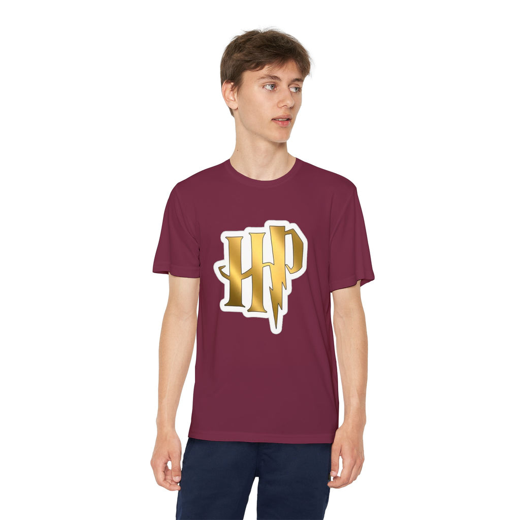 Harry Potter Youth Tee — Hogwarts Crest Back Graphic
