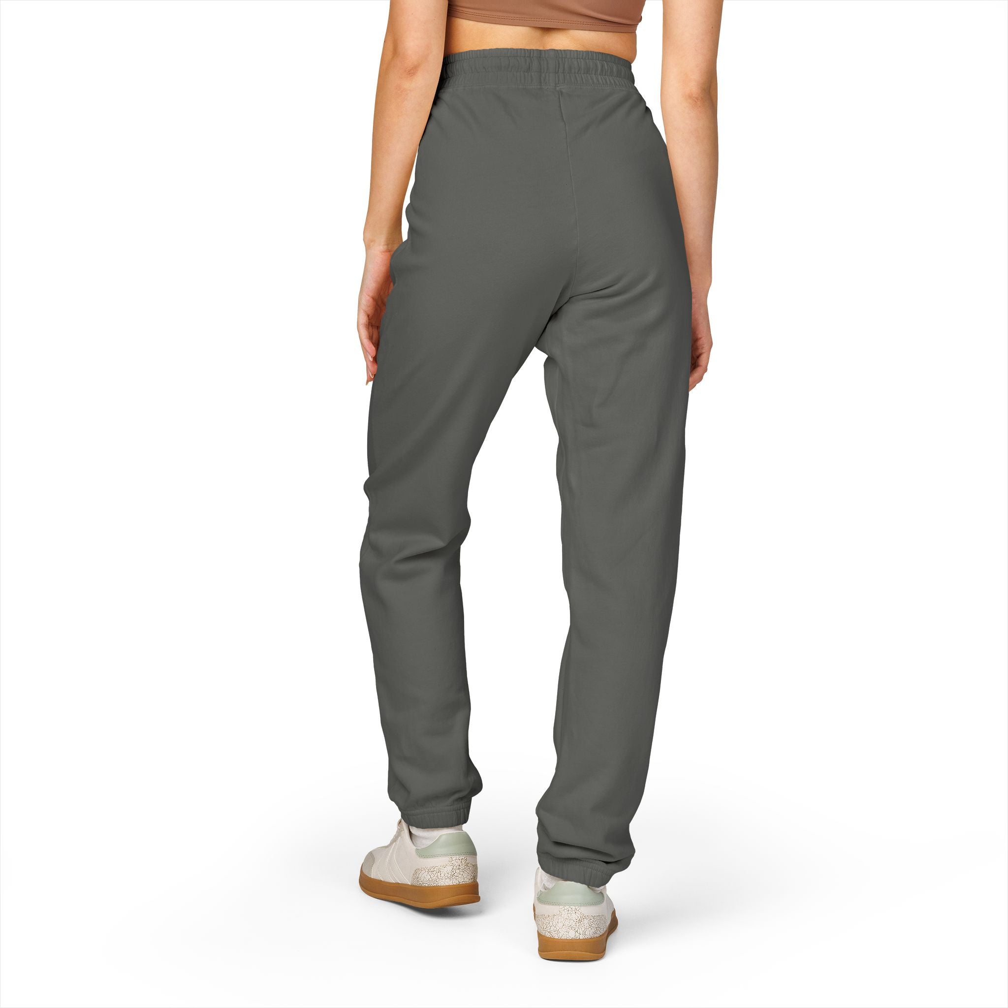 Garment-Dyed Fleece Sweatpants for Relaxation, Cozy Lounge Wear, Everyday Comfort, Gift for Chill Days, Perfect for Home and Travel