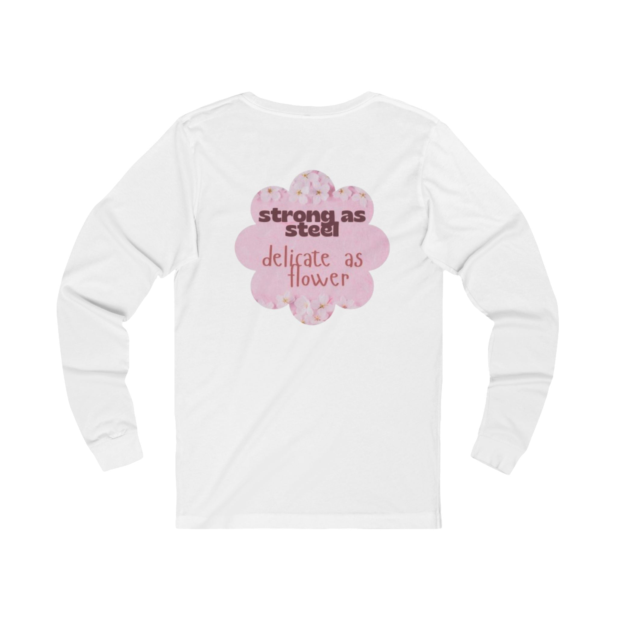 Empowered Women's Long Sleeve Tee, Girl Power Tee, Feminist Shirt, Spring Fashion, Gift for Her, Casual Wear