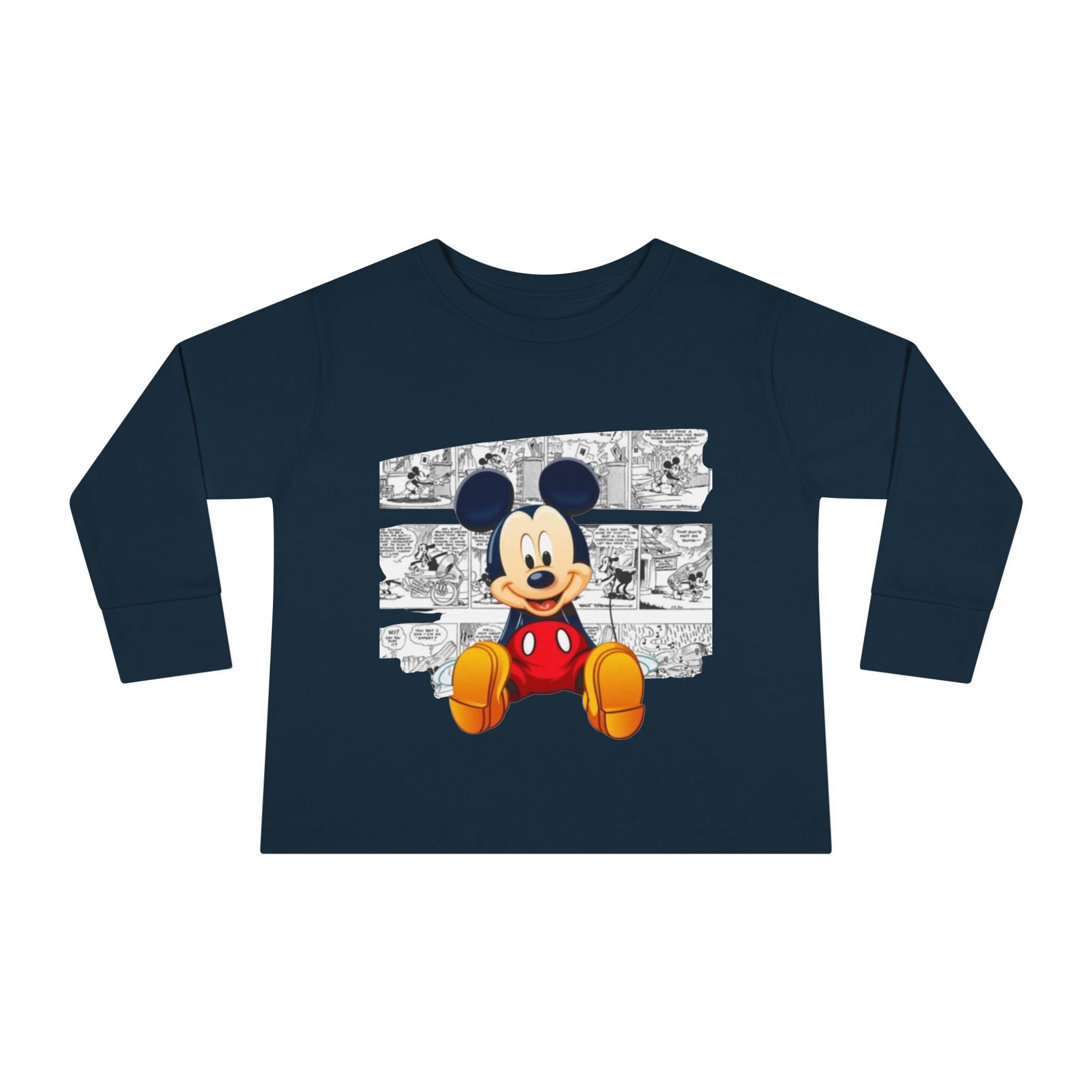 Mickey Mouse Toddler Long Sleeve Tee - Fun and Cozy Casual Wear