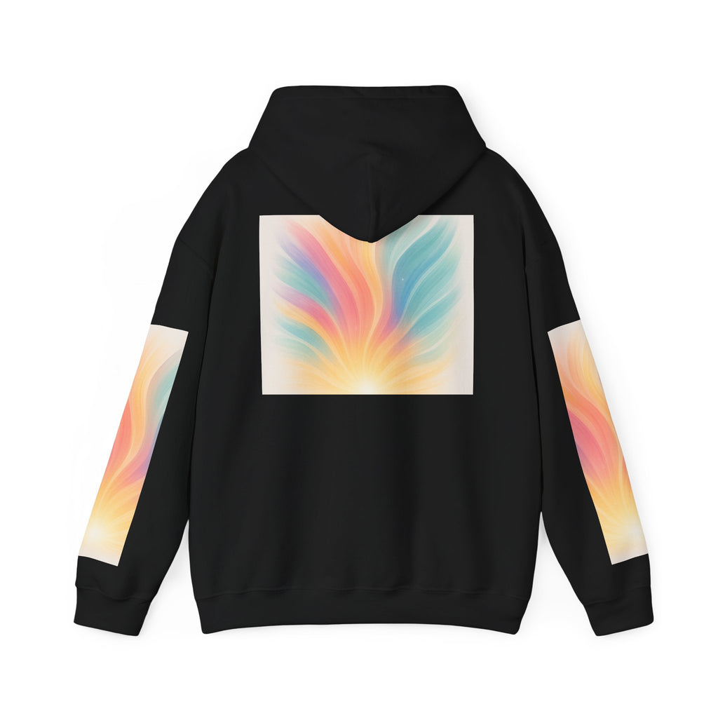 Vibrant Gradient Hooded Sweatshirt - Cozy Layer, Perfect for Casual Days, Gift for Art Lovers, Unisex Style, Spring Fashion, Everyday [...]