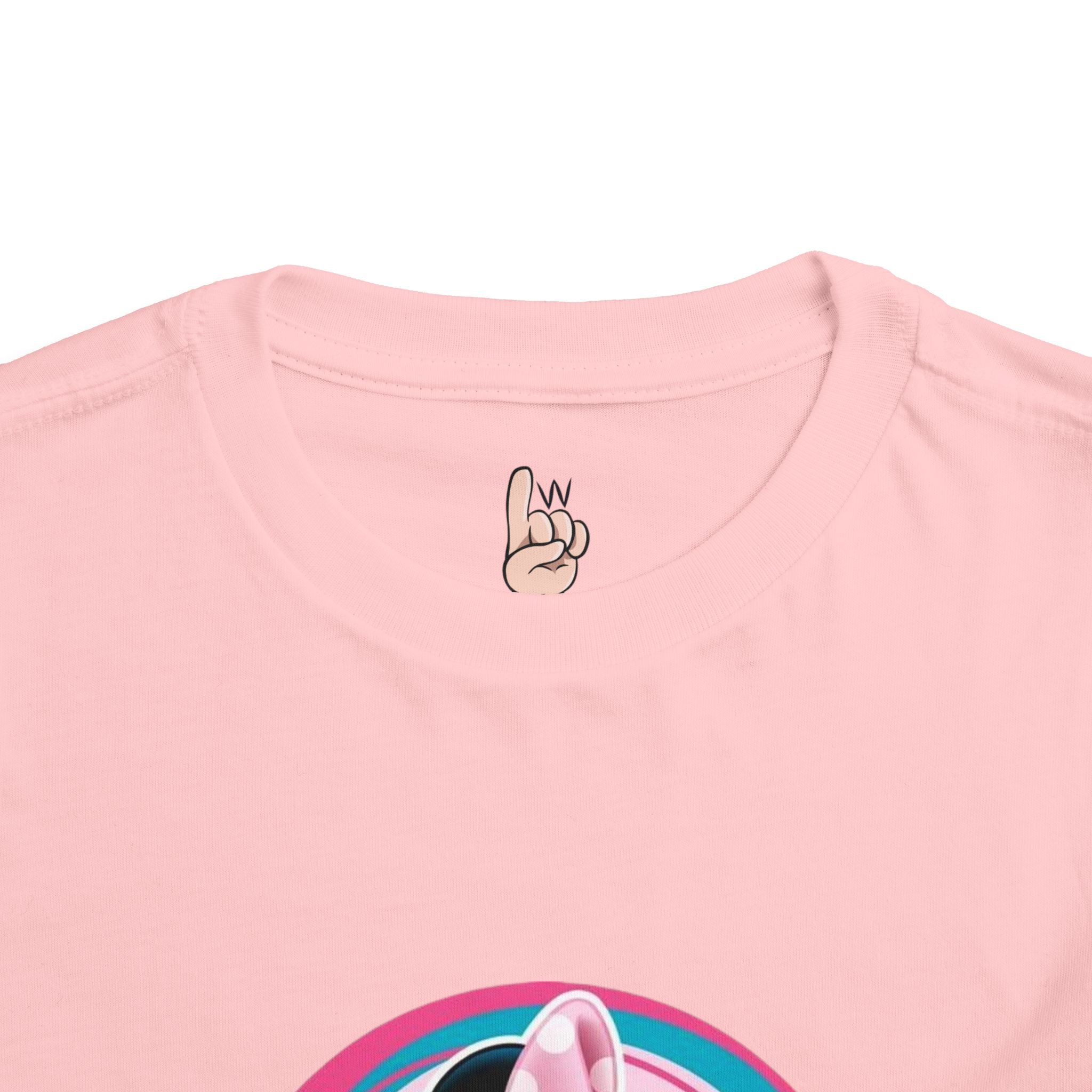 Minnie Mouse Toddler Tee - Cute Short Sleeve Shirt for Kids