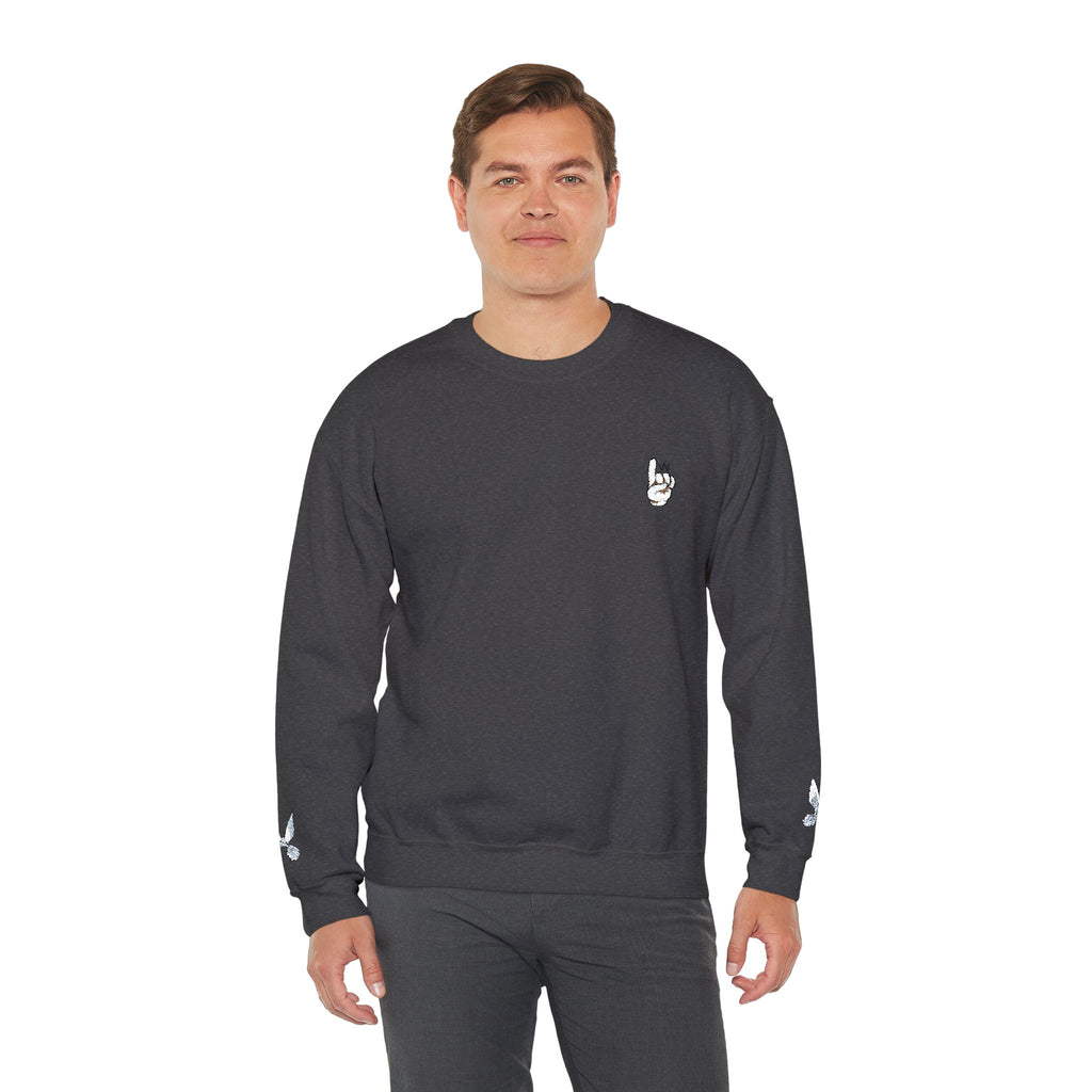 Cozy Unisex Sweatshirt with Whimsical Design, Perfect for Outdoor Adventures, Casual Gatherings, and Gift Giving, Soft, Comfortable, Stylish