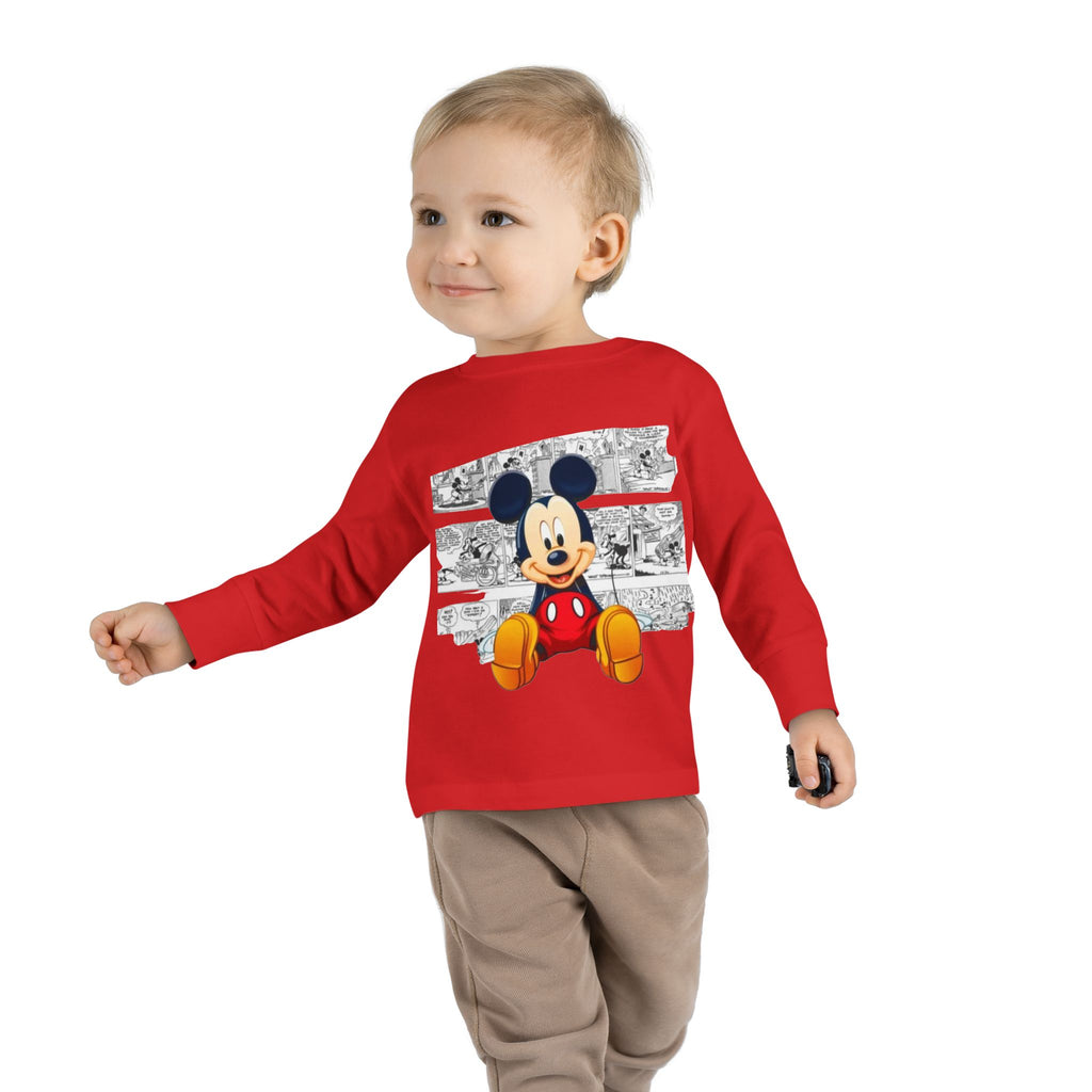 Mickey Mouse Toddler Long Sleeve Tee - Fun and Cozy Casual Wear