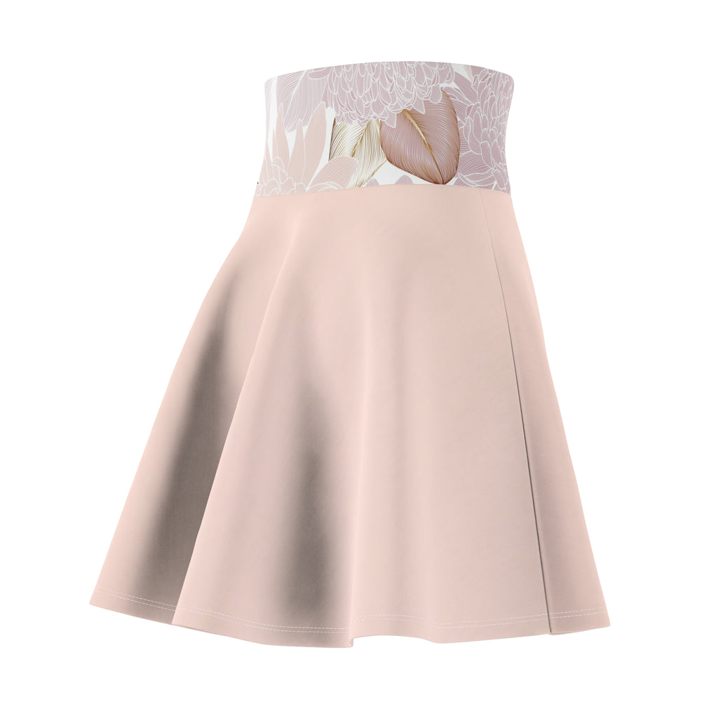 Floral Women's Skater Skirt - Perfect for Spring & Summer Occasions