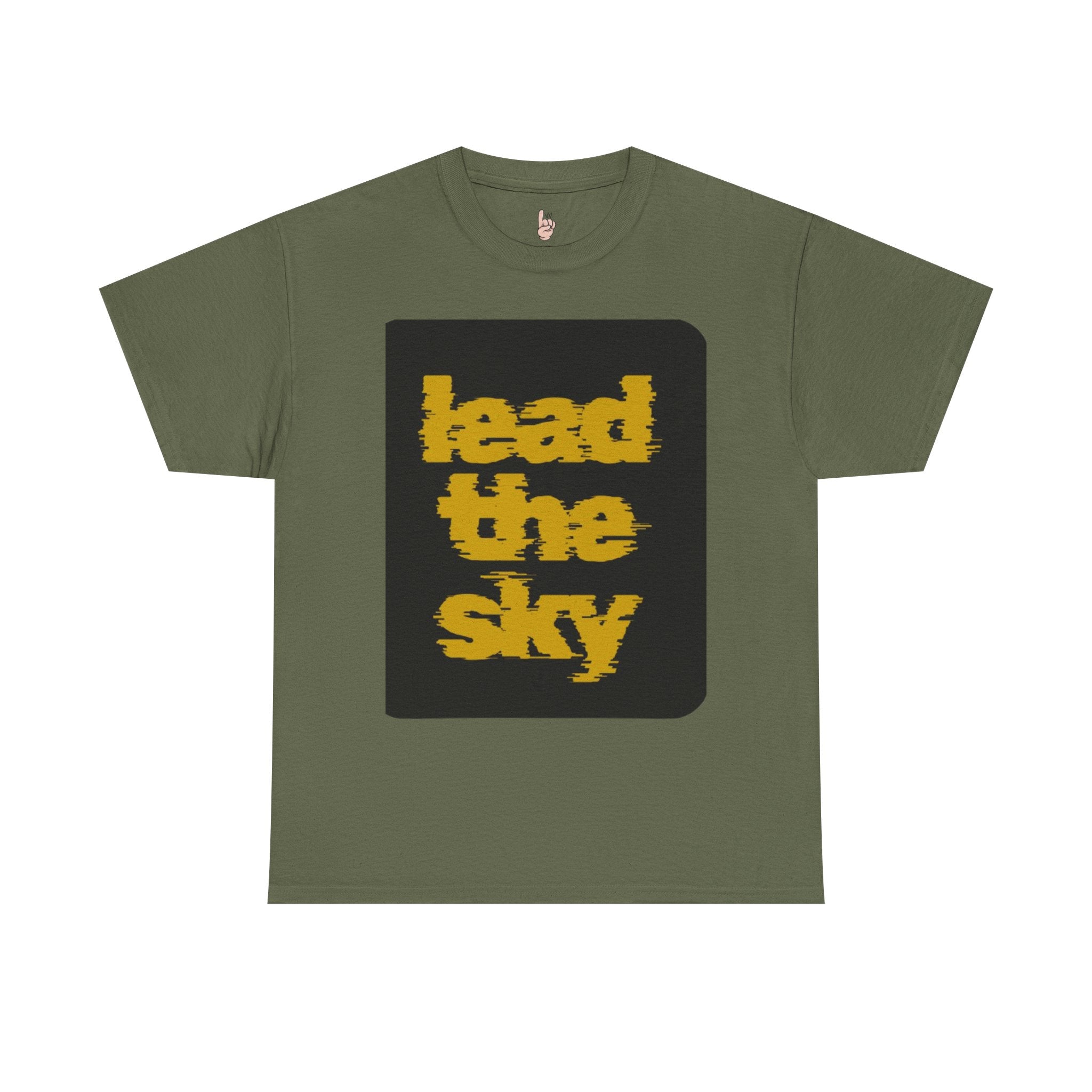 Eagle Graphic Unisex Heavy Cotton Tee - Lead The Sky