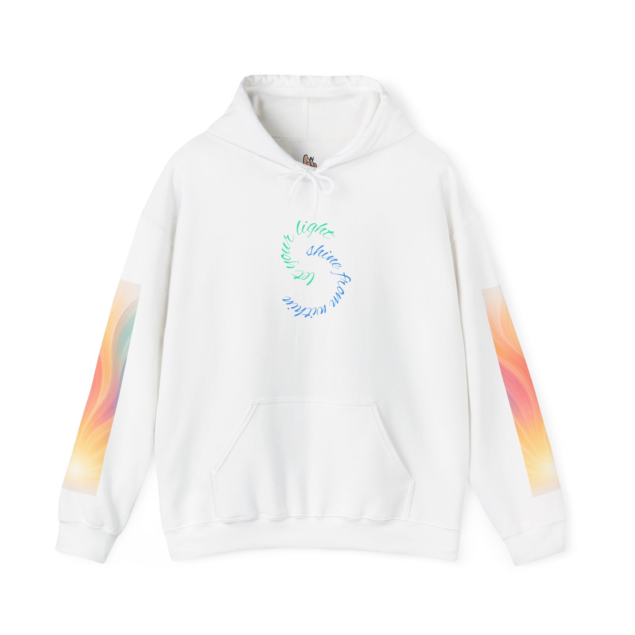 Vibrant Gradient Hooded Sweatshirt - Cozy Layer, Perfect for Casual Days, Gift for Art Lovers, Unisex Style, Spring Fashion, Everyday [...]