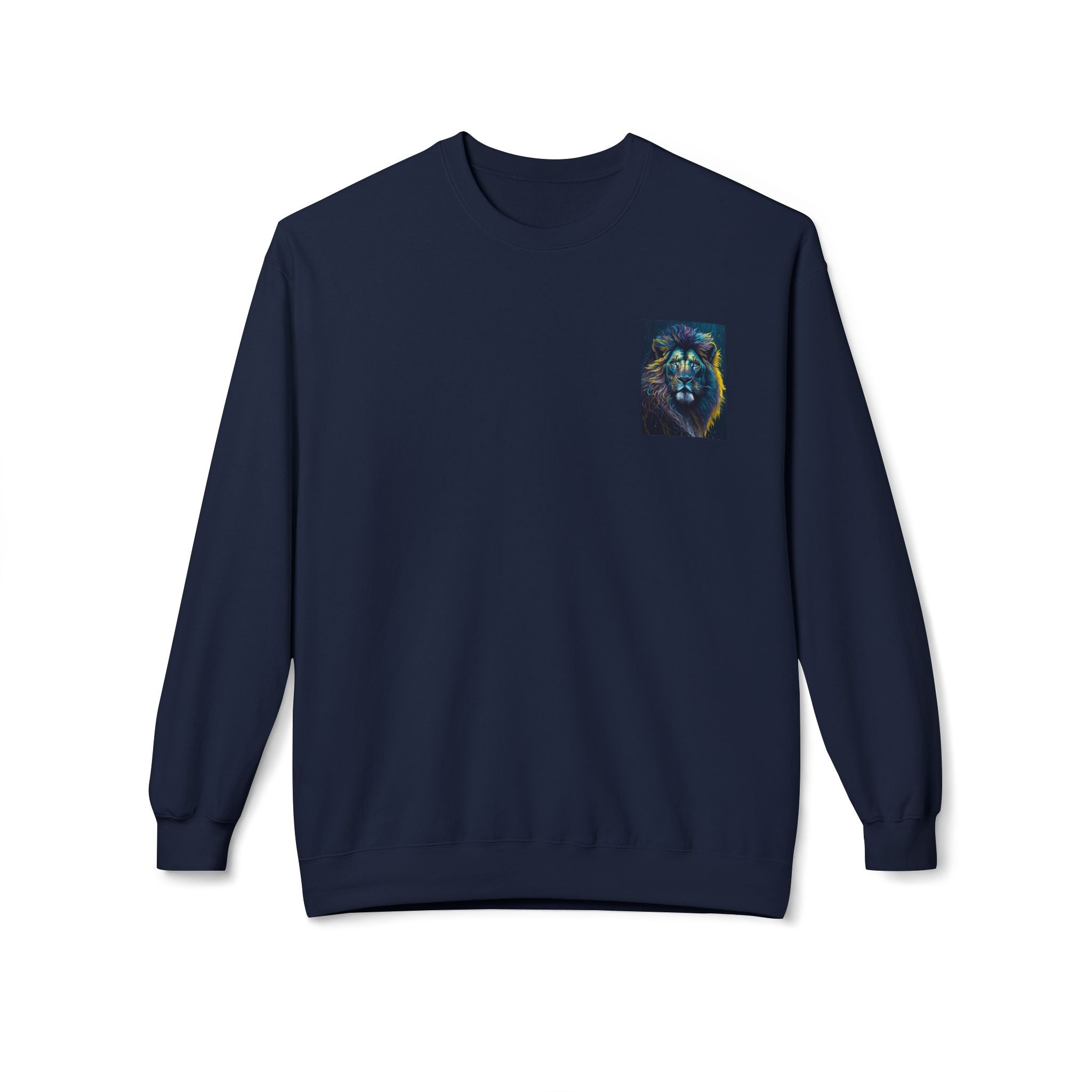 Vibrant Lion Crewneck Sweatshirt, Cozy Fleece Sweatshirt for Animal Lovers, Gift for Wildlife Enthusiasts, Stylish Casual Wear, [...]