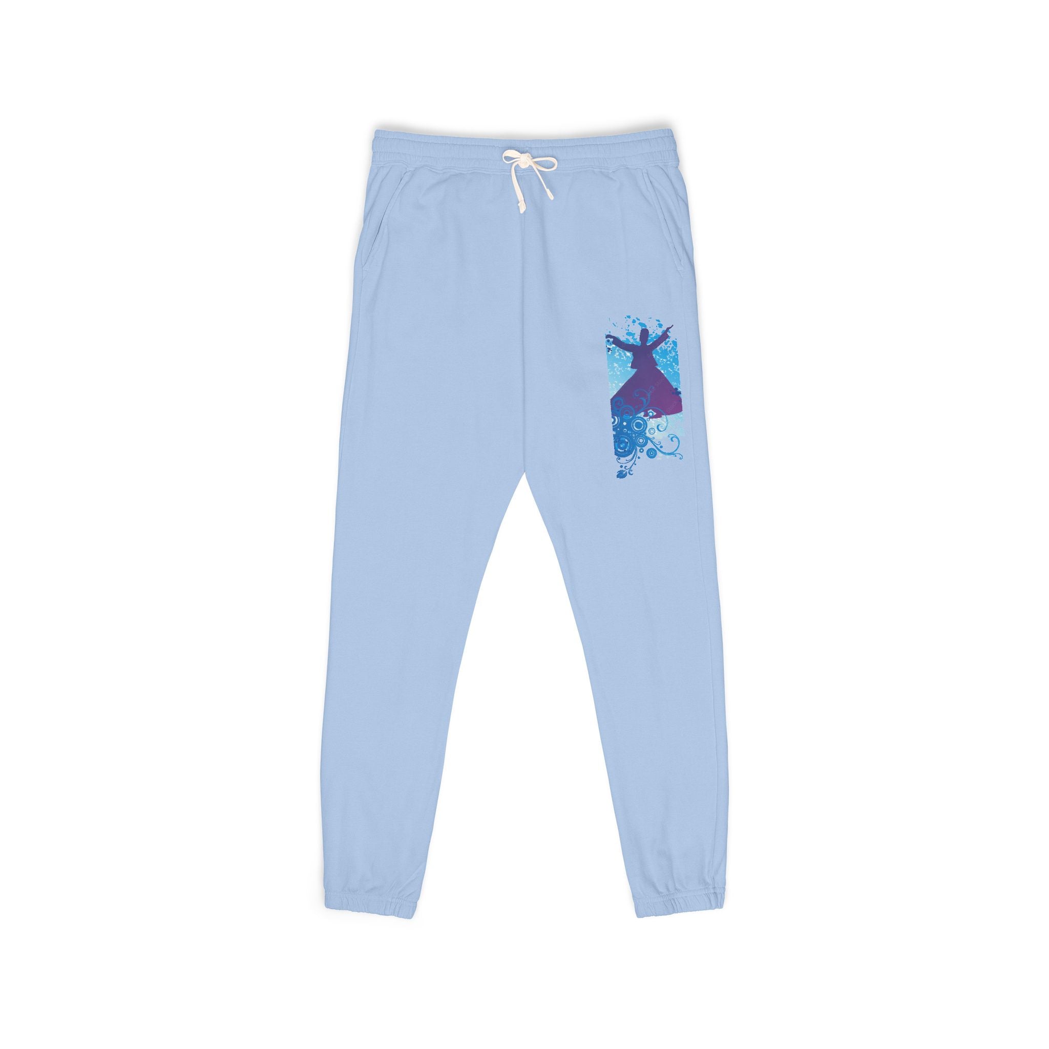 Garment-Dyed Fleece Sweatpants for Relaxation, Cozy Lounge Wear, Everyday Comfort, Gift for Chill Days, Perfect for Home and Travel