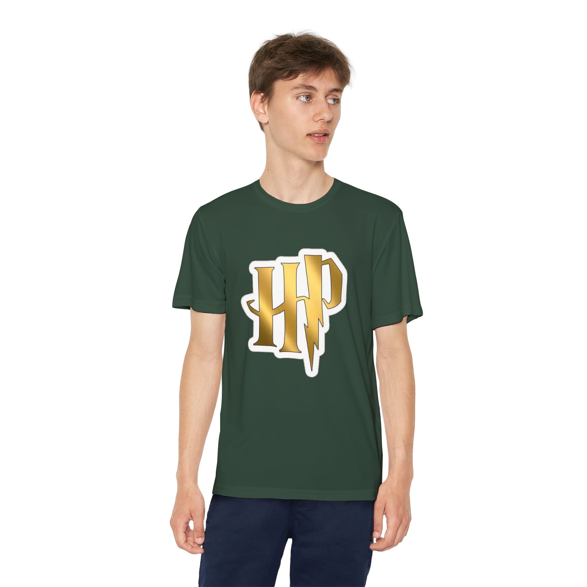 Harry Potter Youth Tee — Hogwarts Crest Back Graphic