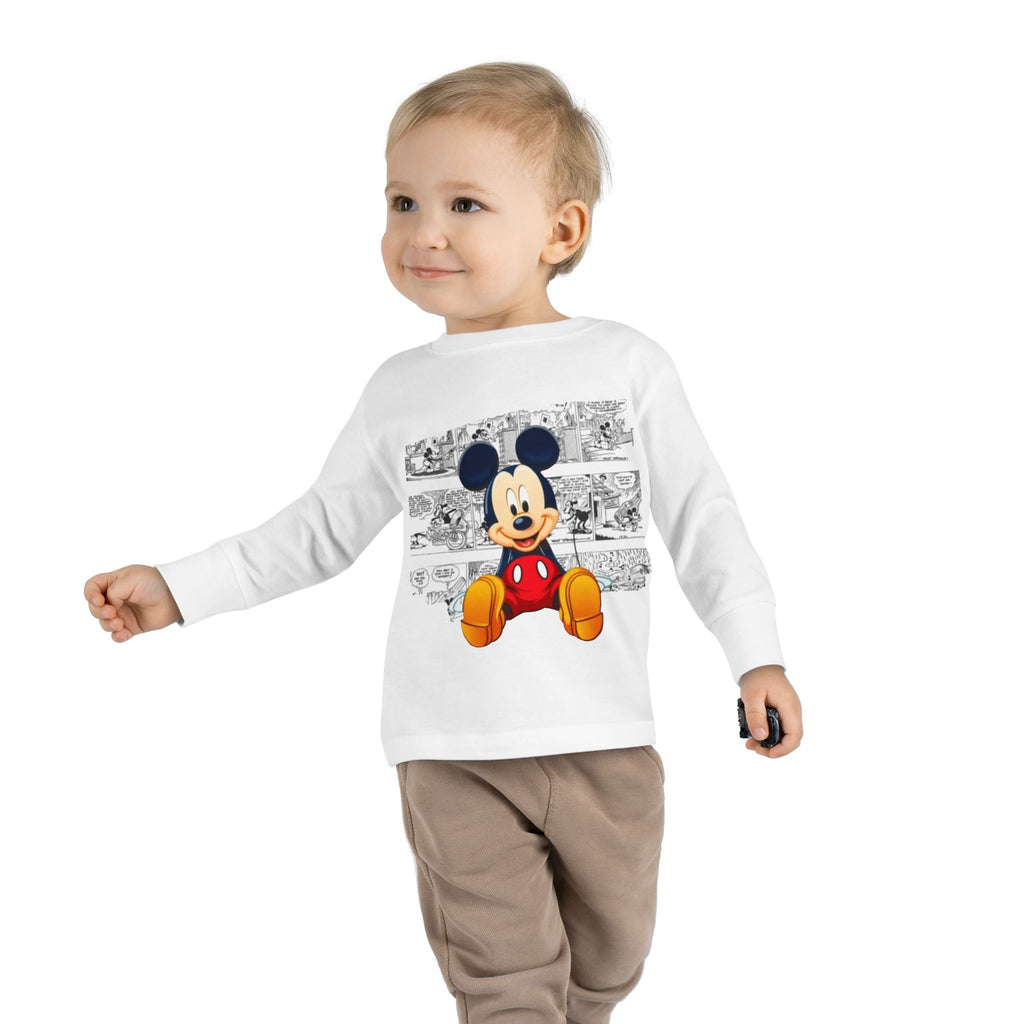 Mickey Mouse Toddler Long Sleeve Tee - Fun and Cozy Casual Wear